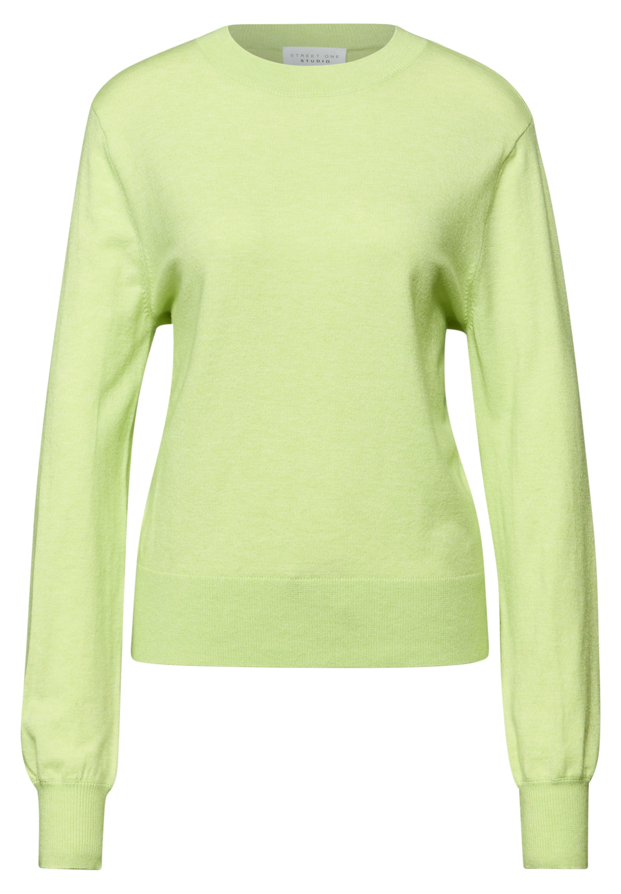 Street One Studio Crew Neck Sweater Green Size 46 3