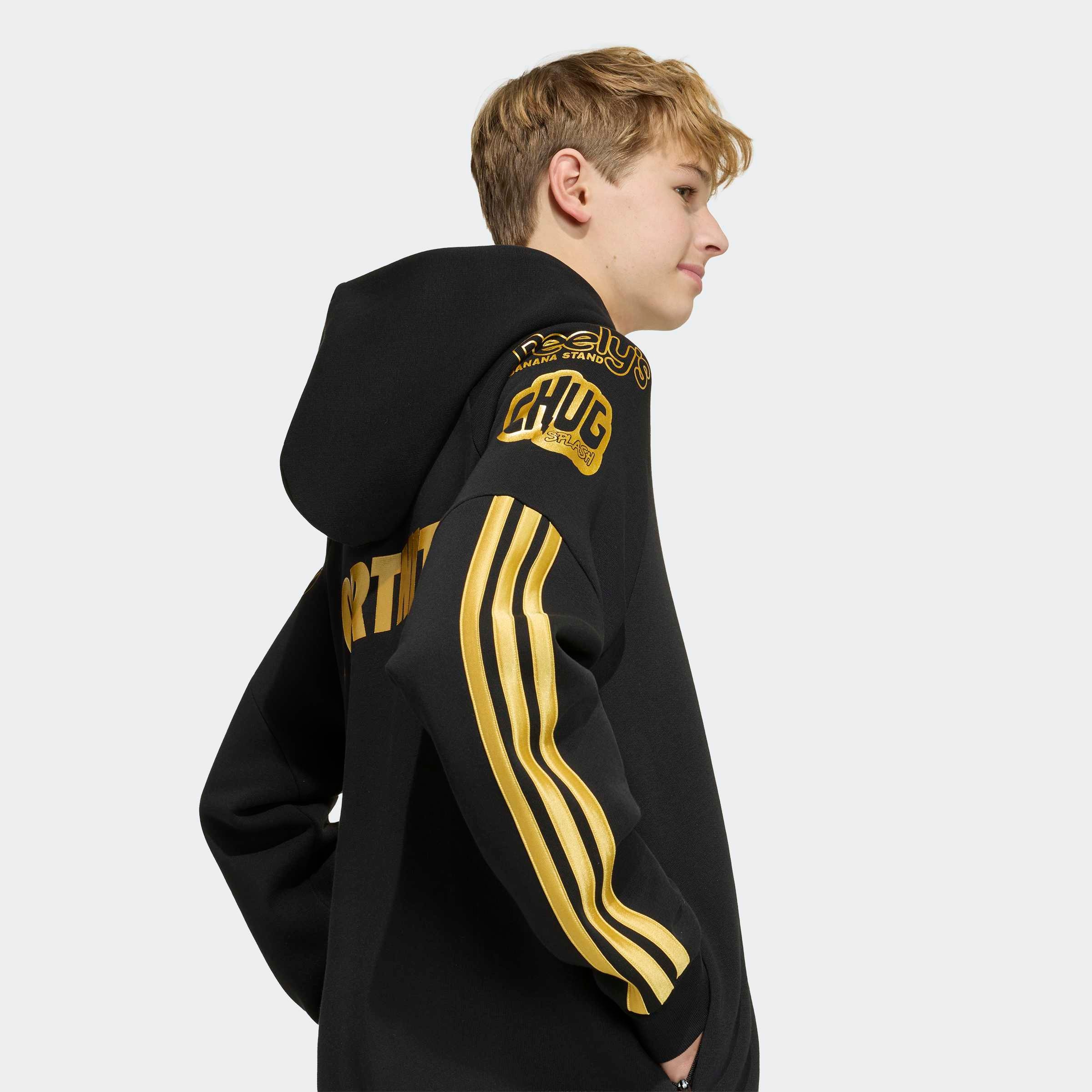 adidas Sportswear Kapuzensweatshirt »J FN HD«, für Kinder, mit Kapuze, ohne Verschluss
