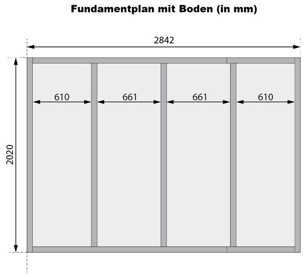 Karibu Gerätehaus »Titanium 3«