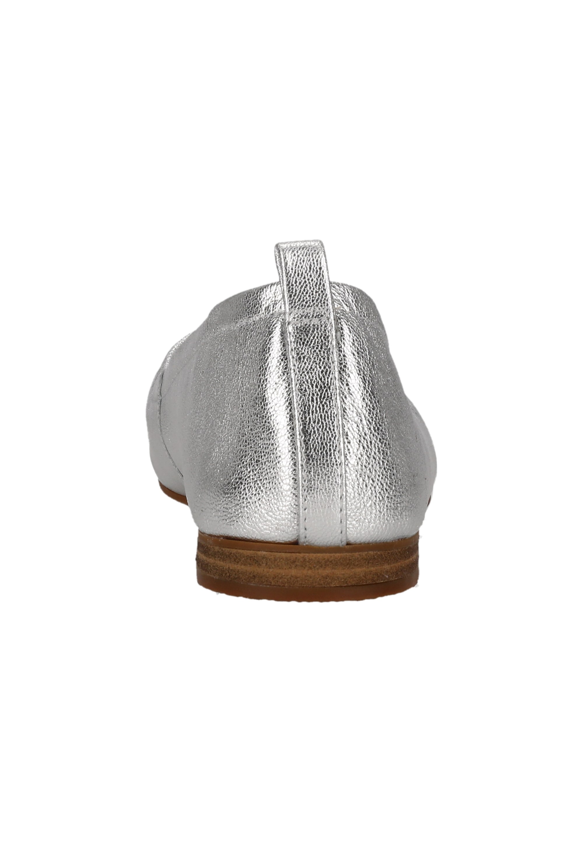 Clarks Ballerina »Fawna Soft«, im coolen Metallic-Look