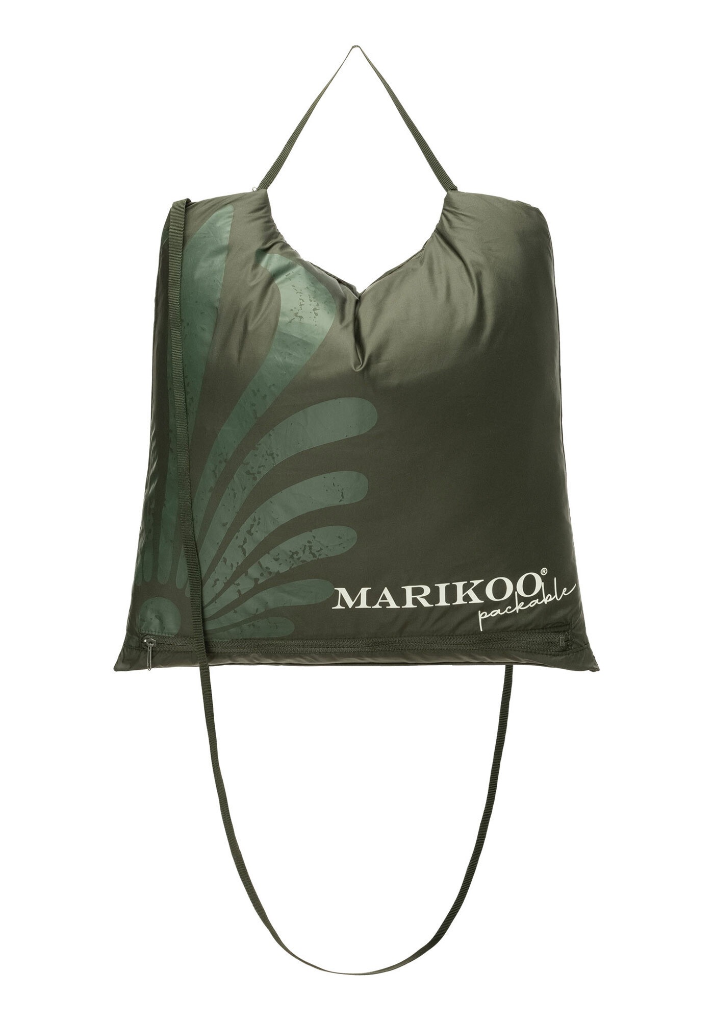 Marikoo Winterjacke »Pack mich ein«, Mit Kapuze und Beutel zum Verstauen der Jacke