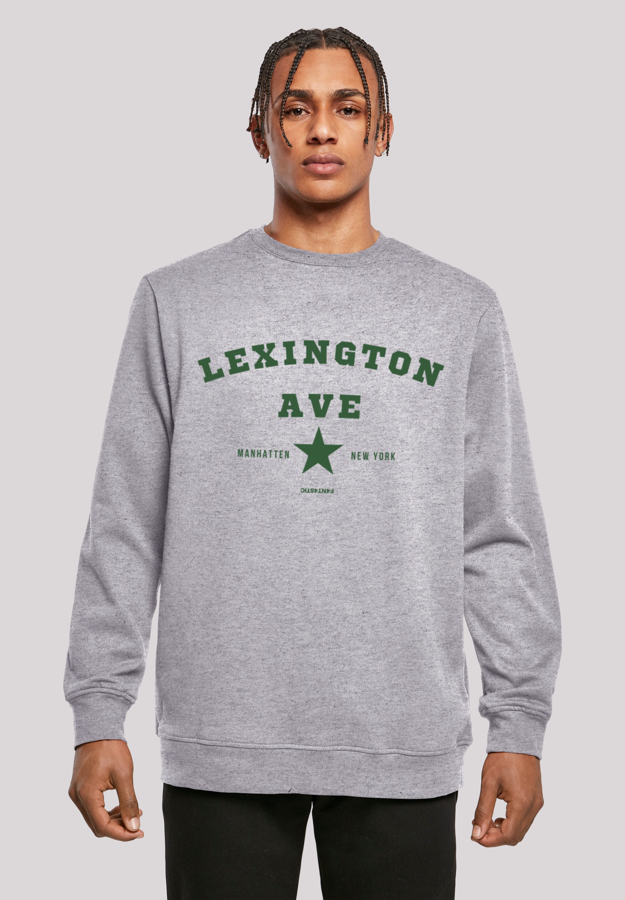 F4NT4STIC Kapuzenpullover "Lexington Ave CREW", Print