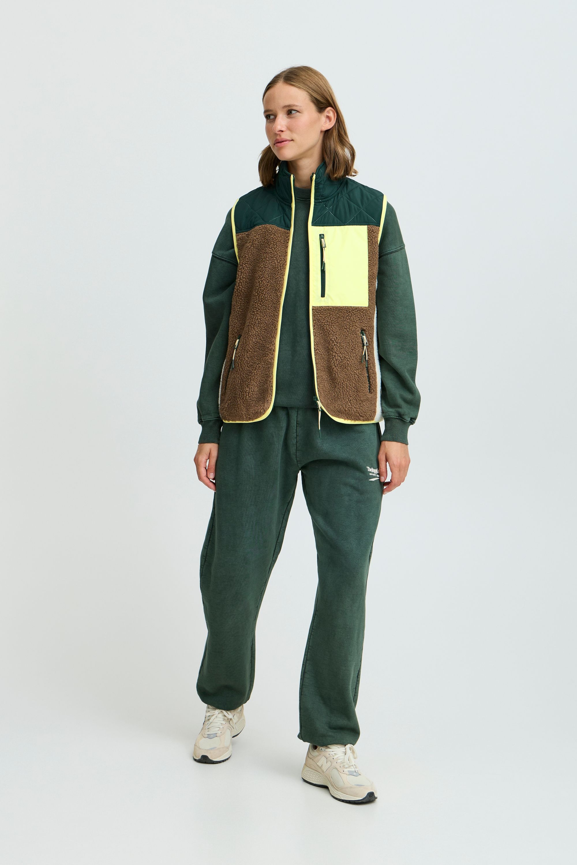 TheJoggConcept Fleeceweste »Fleeceweste JCBERRI WAISTCOAT 6«