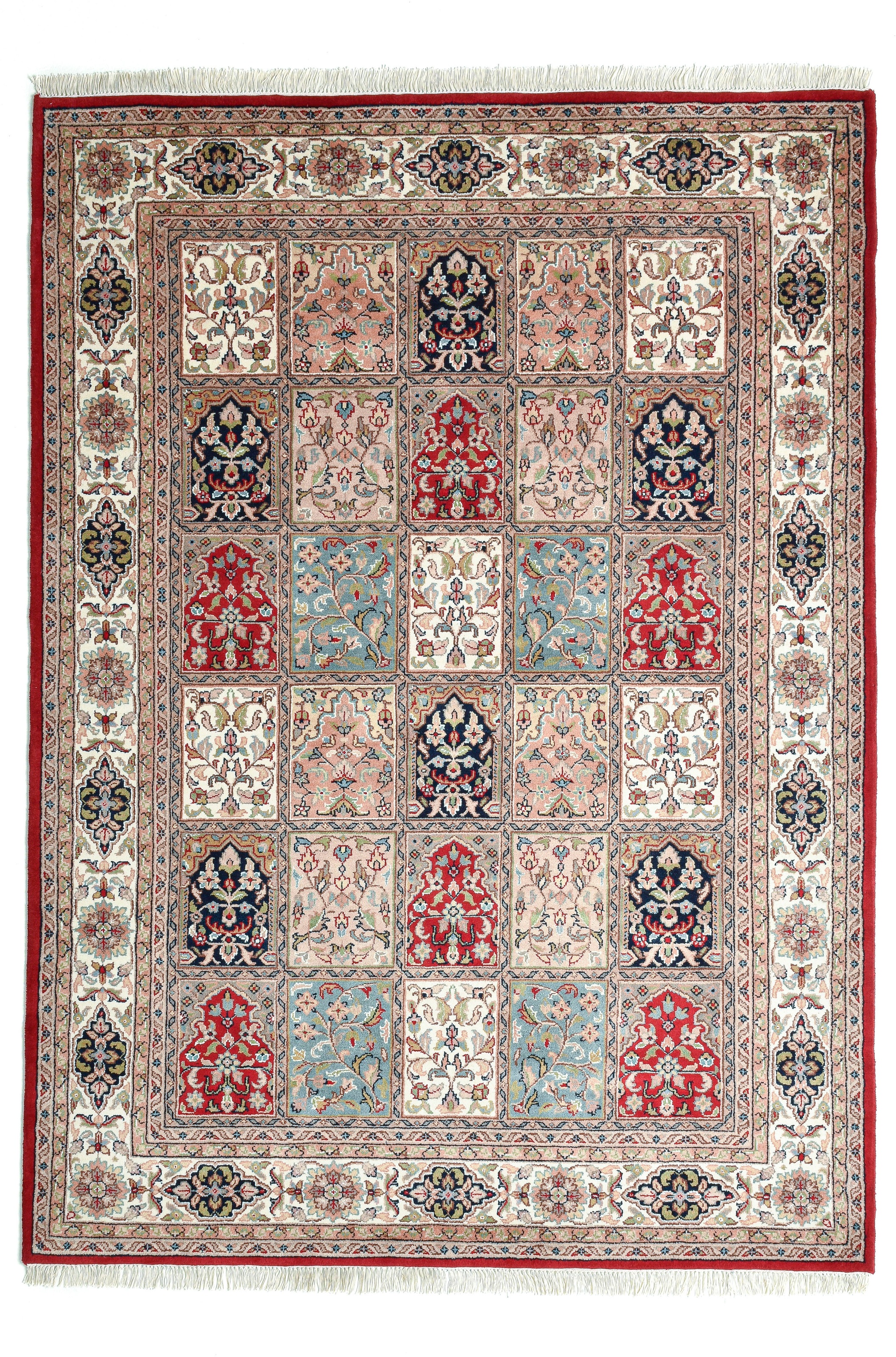 my home Wollteppich "Miray" rechteckig 12 mm Höhe reine Wolle, handgeknüpft günstig online kaufen