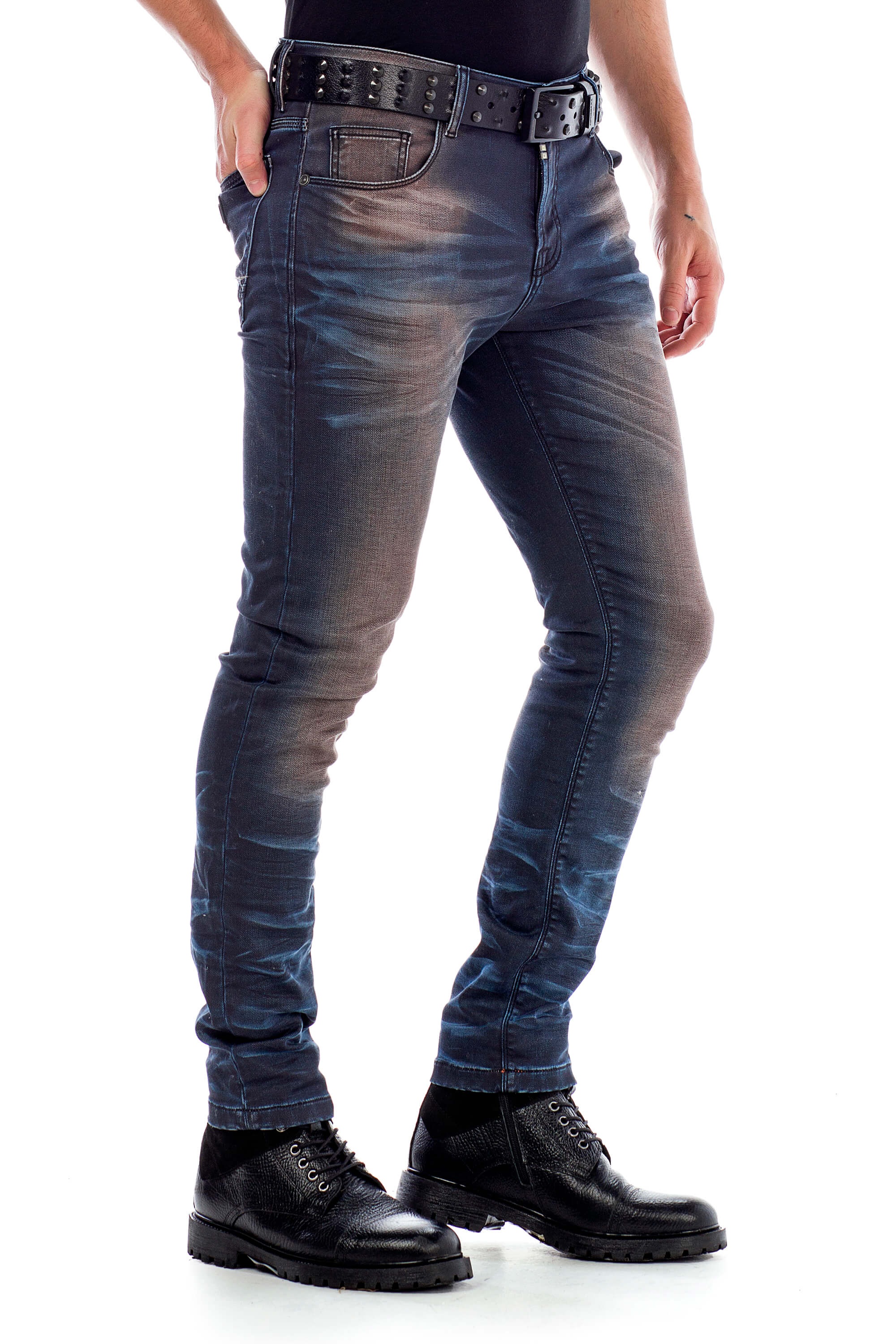 Cipo & Baxx Slim-fit-Jeans, im 5-Pocket Style in Straight Fit