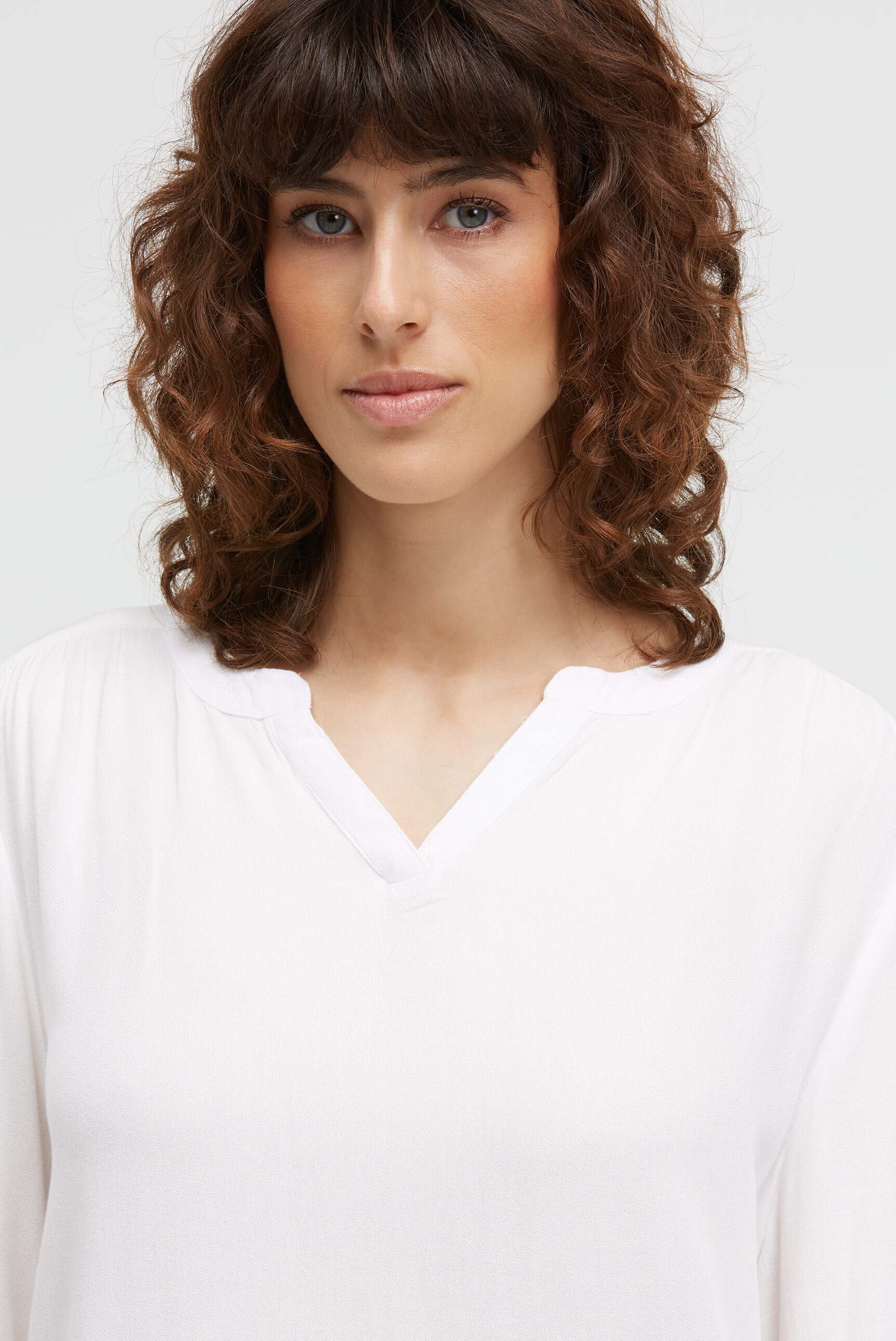 SOCCX Langarmbluse mit Tunnelzugband im Saum