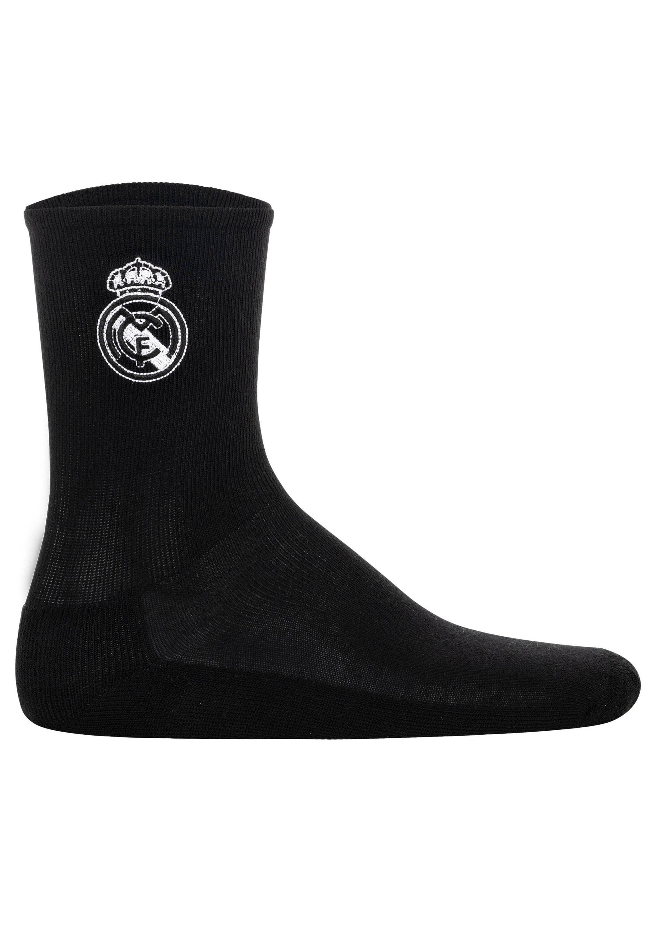 Real Madrid Kurzsocken »Socken RM Kids Crew Socks 5-Pack Embroidery 5er Pack« 5 Paar tlg.