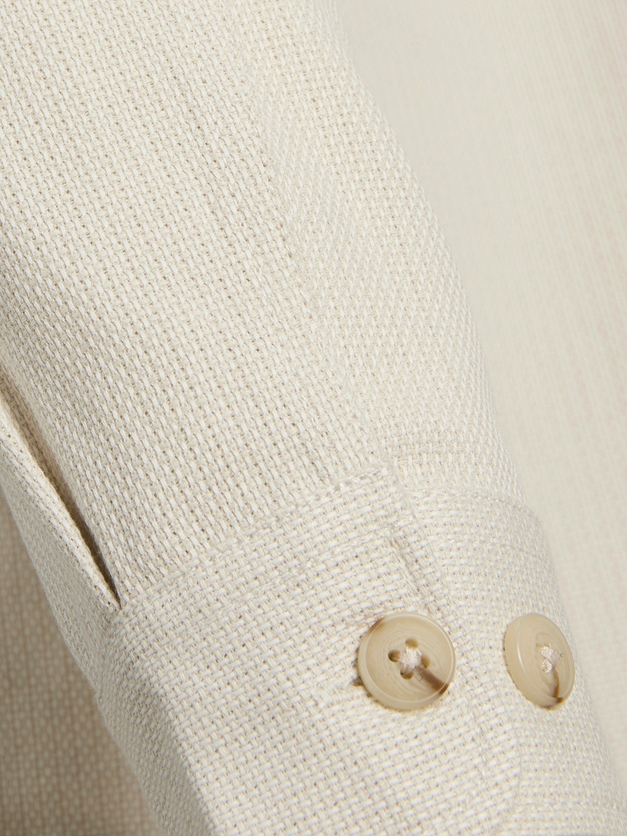 Jack & Jones Langarmhemd »JPRBLURAYLE LINEN BL. SOLID LS SHIRT SN«