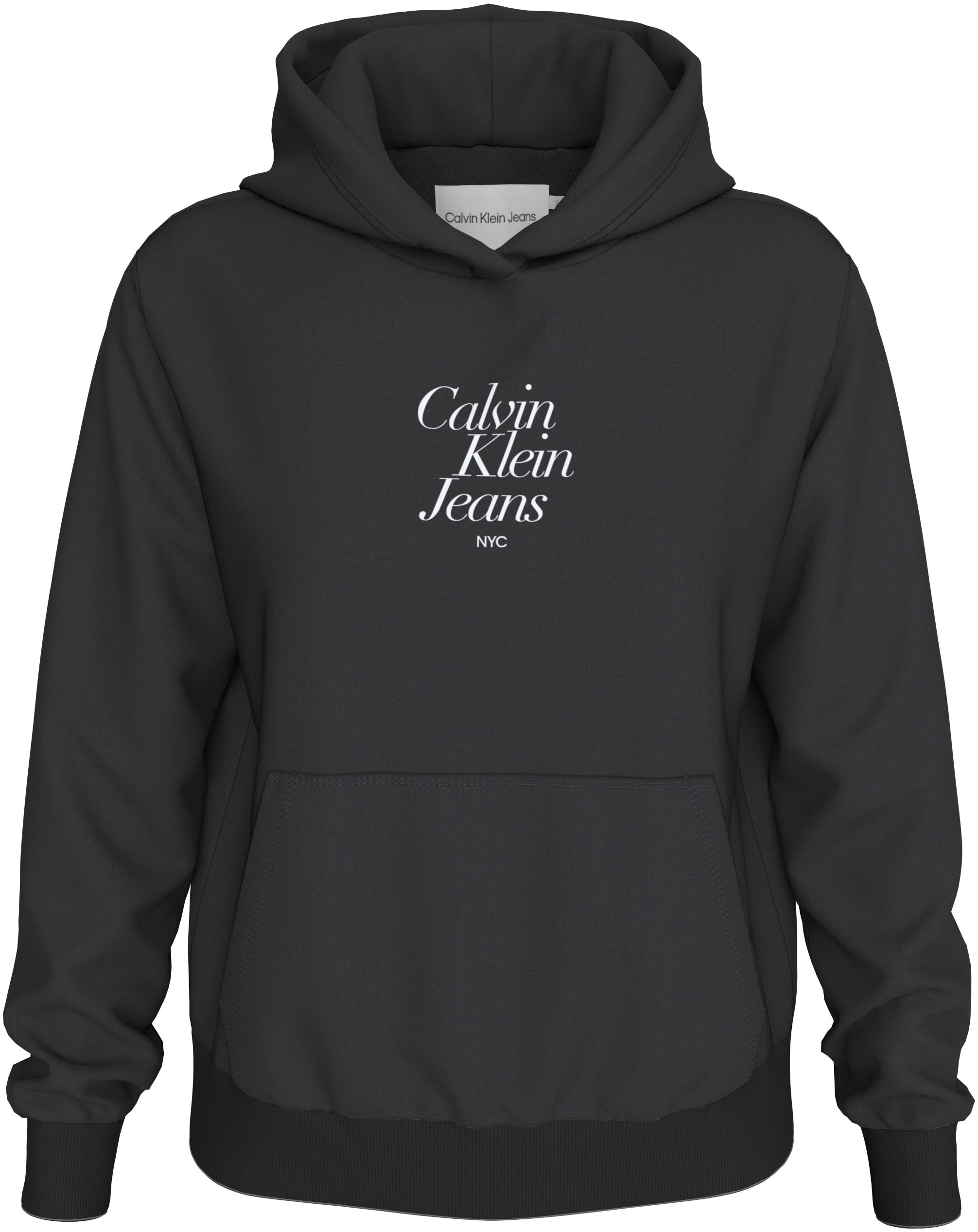 Calvin Klein Jeans Kapuzensweatshirt "FONT GRAPHIC REGULAR HOODIE", mit Log günstig online kaufen