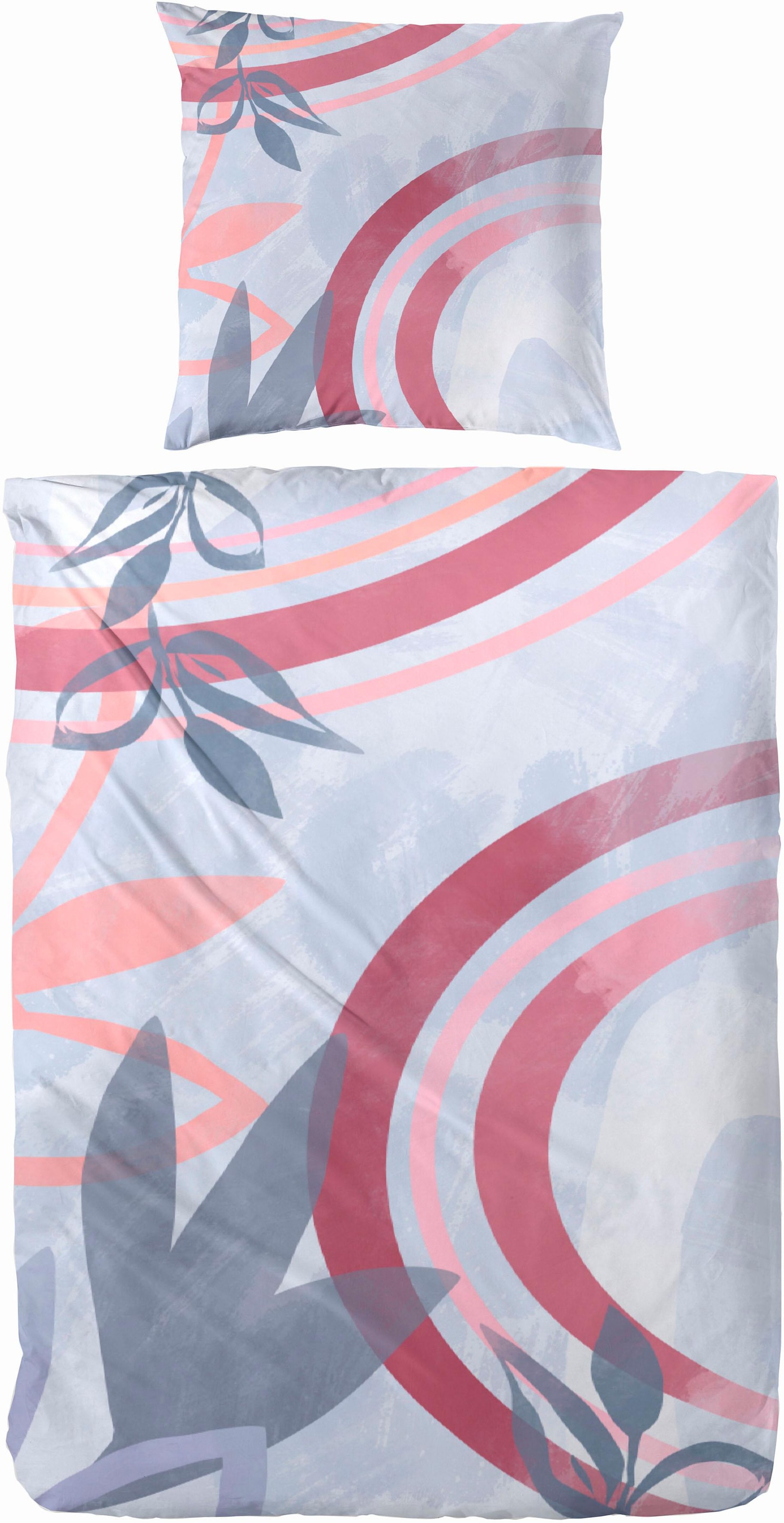 Primera Bettwäsche "Art Deco" 2 Stk. tlg. mit großem Print günstig online kaufen