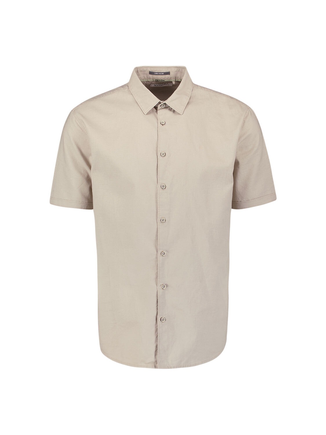 NO EXCESS Langarmhemd »No Excess Linnen shirt«
