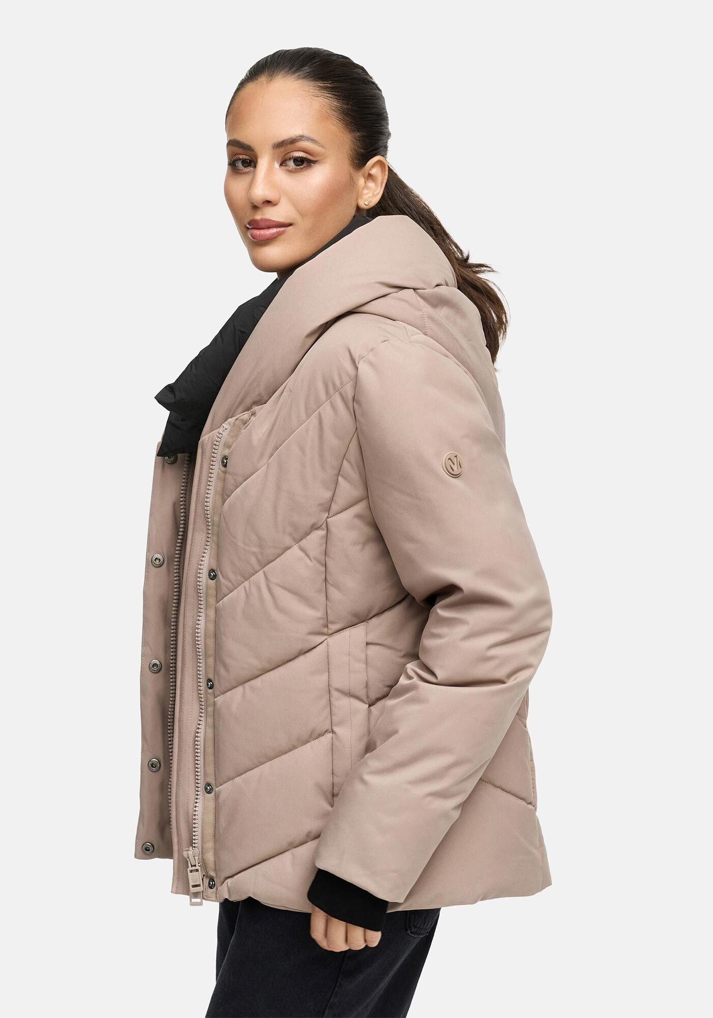 Marikoo Winterjacke "Nadiraa", 2-in-1 Funktion Herausnehmbare Polyester-Inn günstig online kaufen