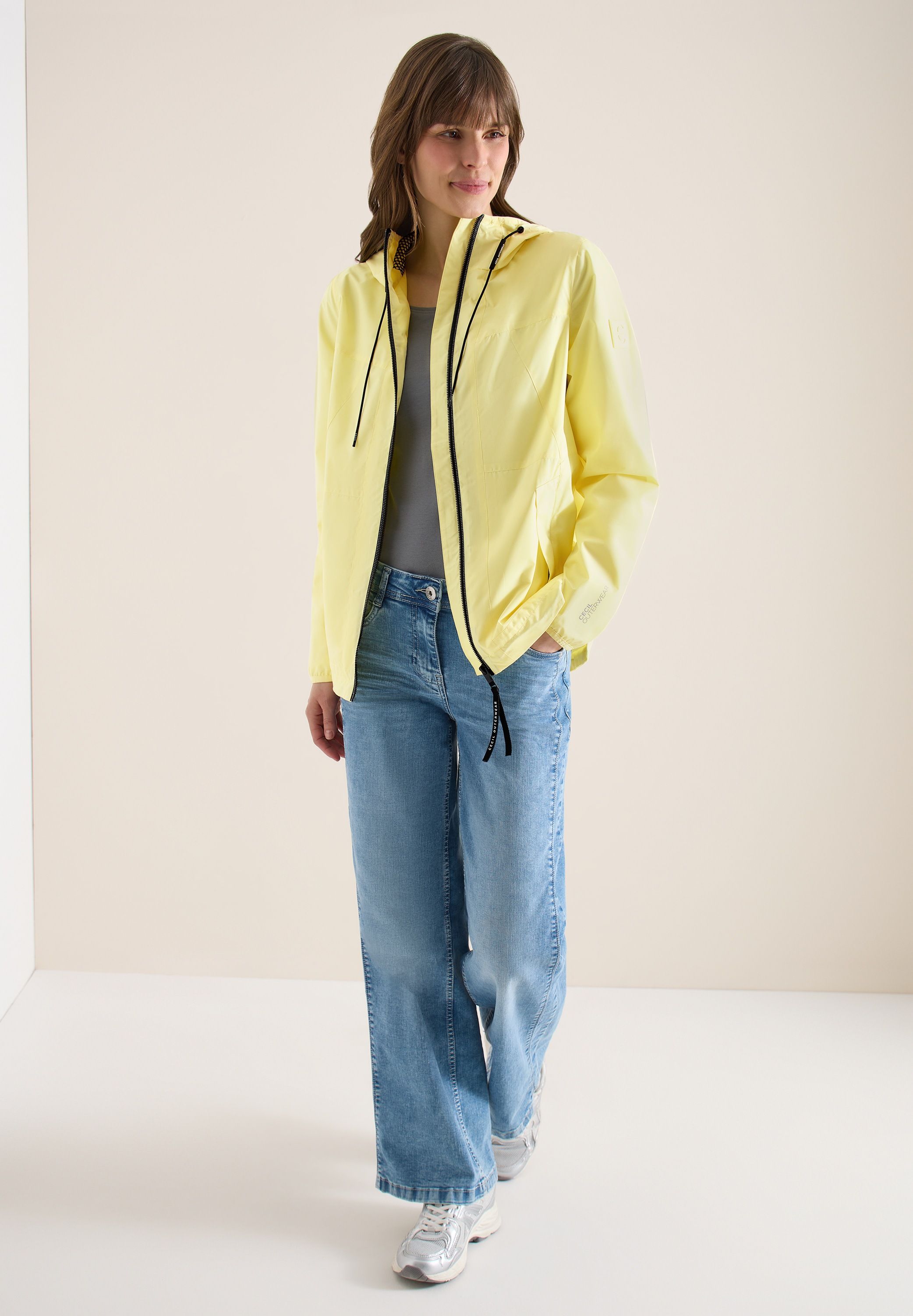 Cecil Women's Softshell Jacket Yellow Size L 3