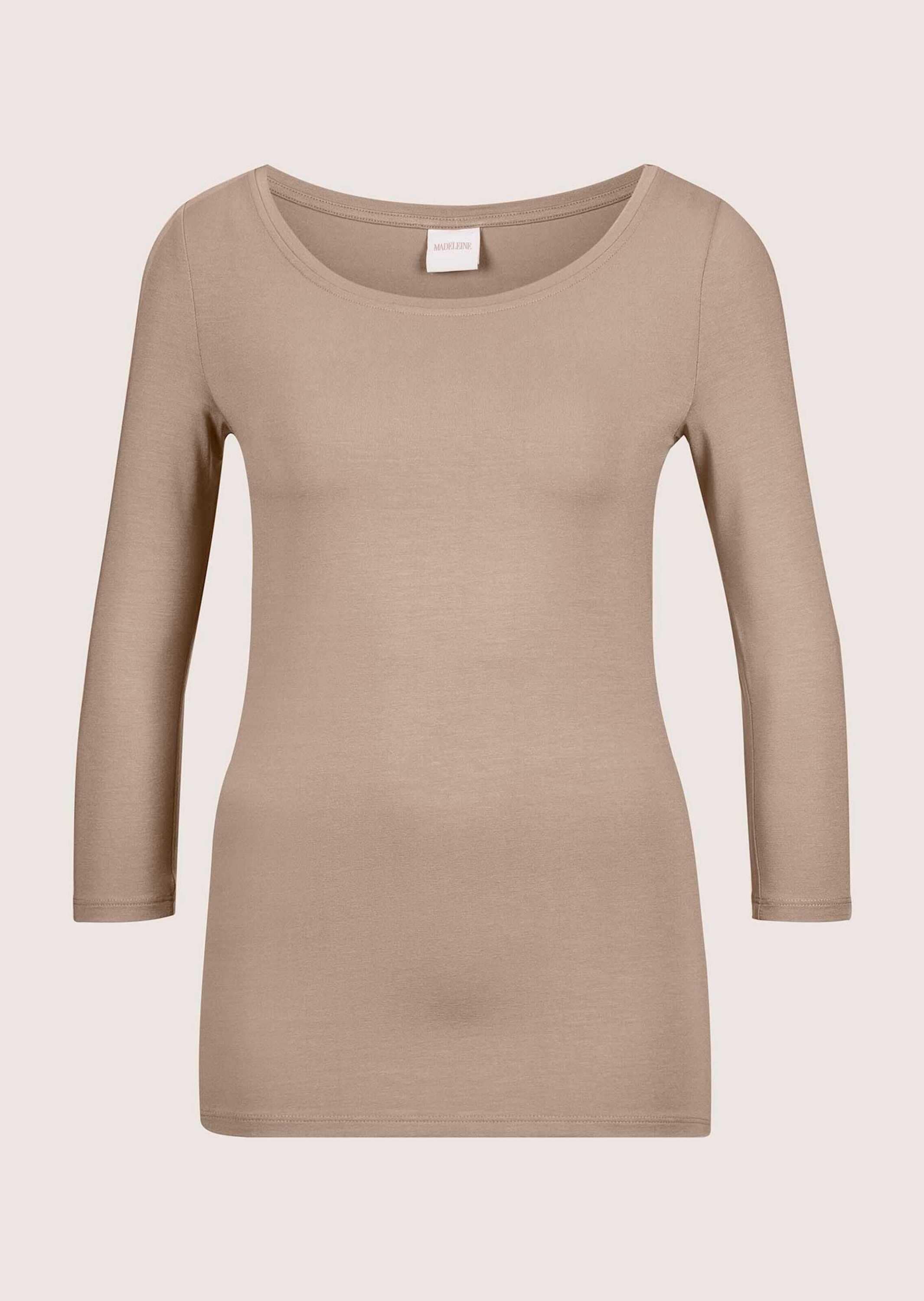 MADELEINE 3/4-Arm-Shirt "Blusenshirt Halbarm Viskose-Oberteil für Damen"
