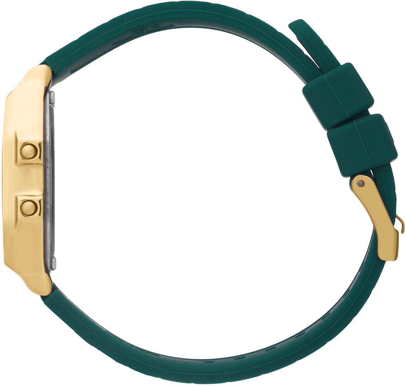ice-watch Chronograph »ICE digit retro - Small«, Armbanduhr, Quarzuhr, Damenuhr, Silikonarmband, Datum