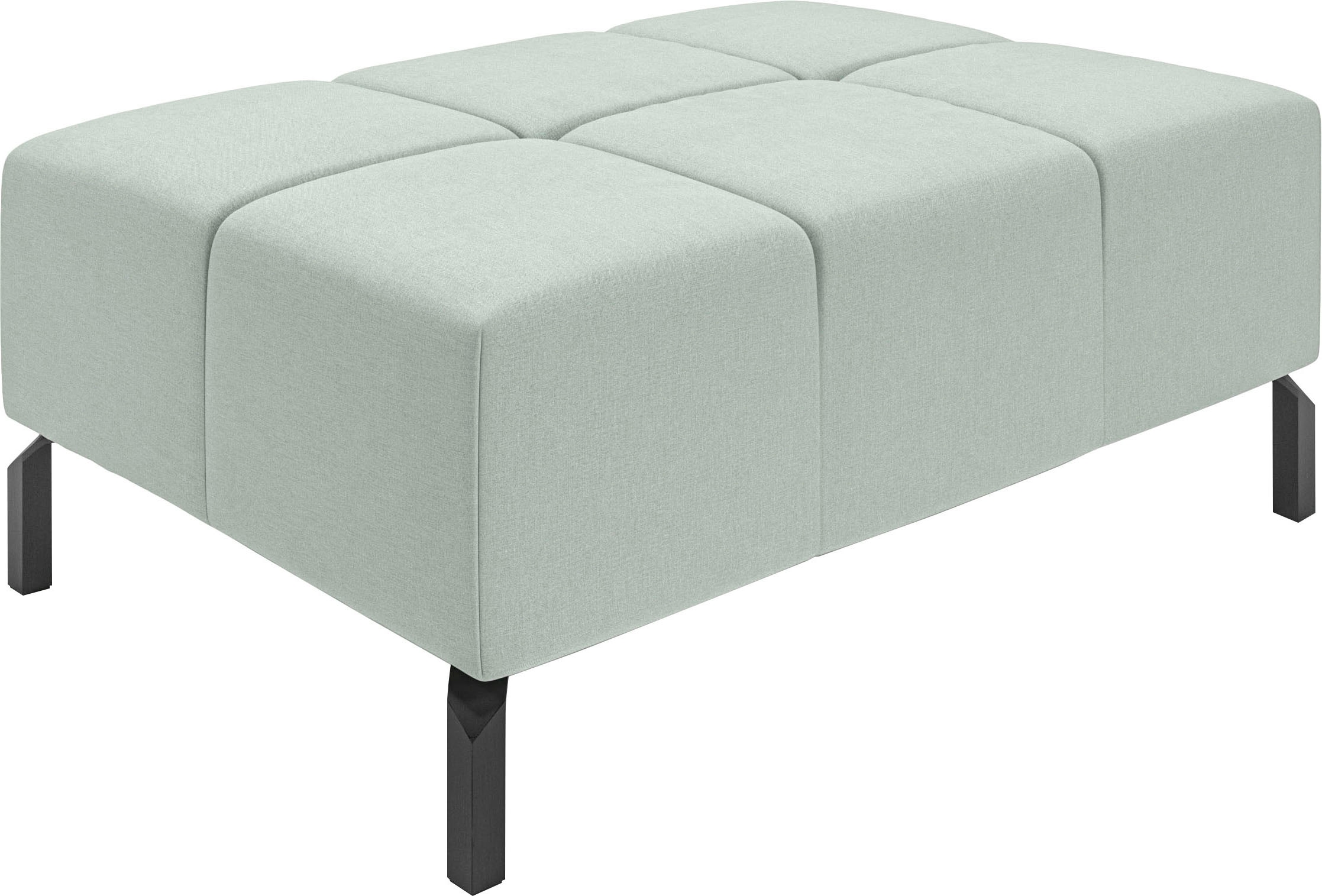 INOSIGN Hockerbank "Ancona New", passend zum Ecksofa, auch in Easy care-Bezug + Cord