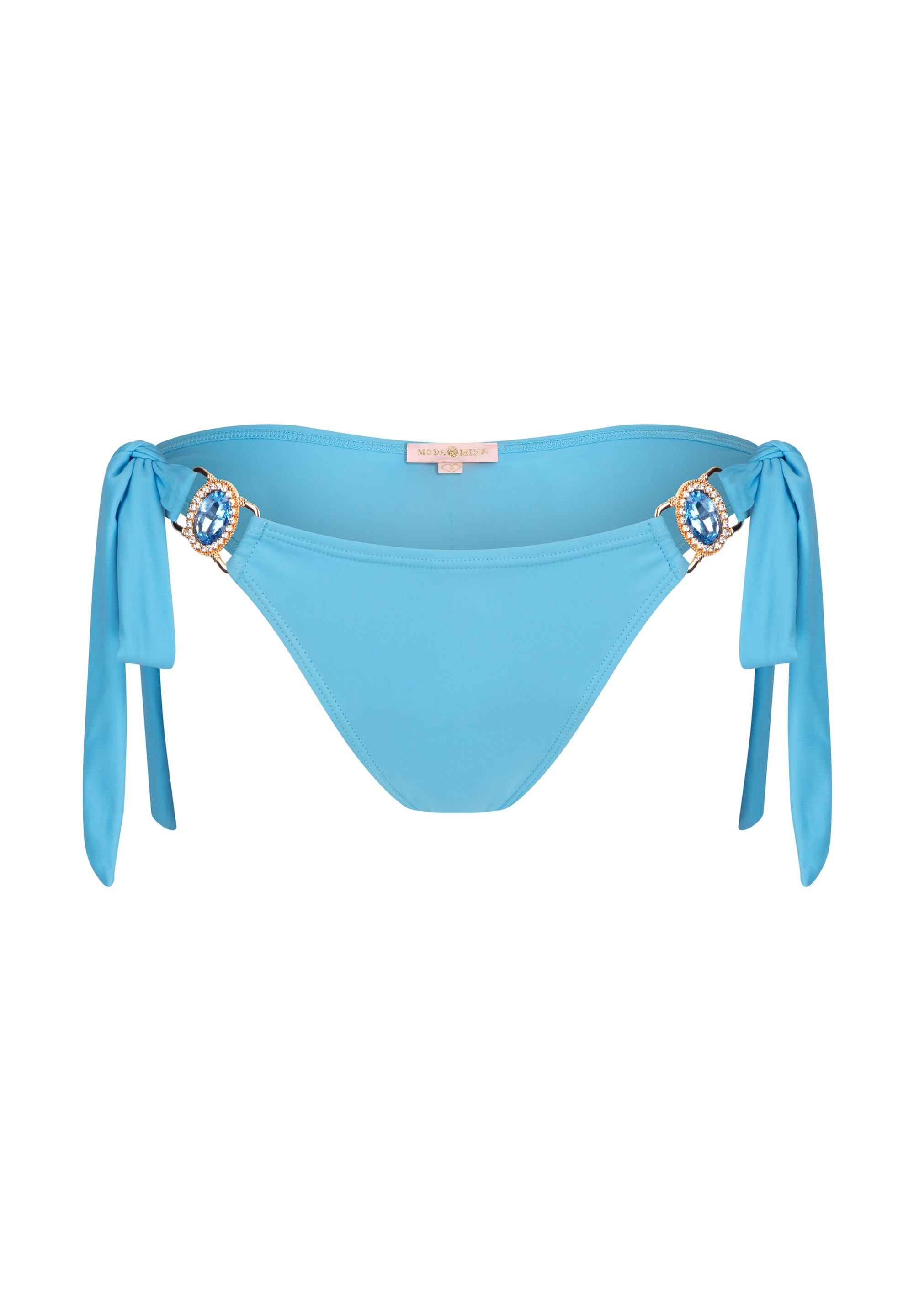 Moda Minx Bikini-Hose »Amour Tie Side Brazilian«, (1 St., Panty), mit stilvollem Steinbesatz
