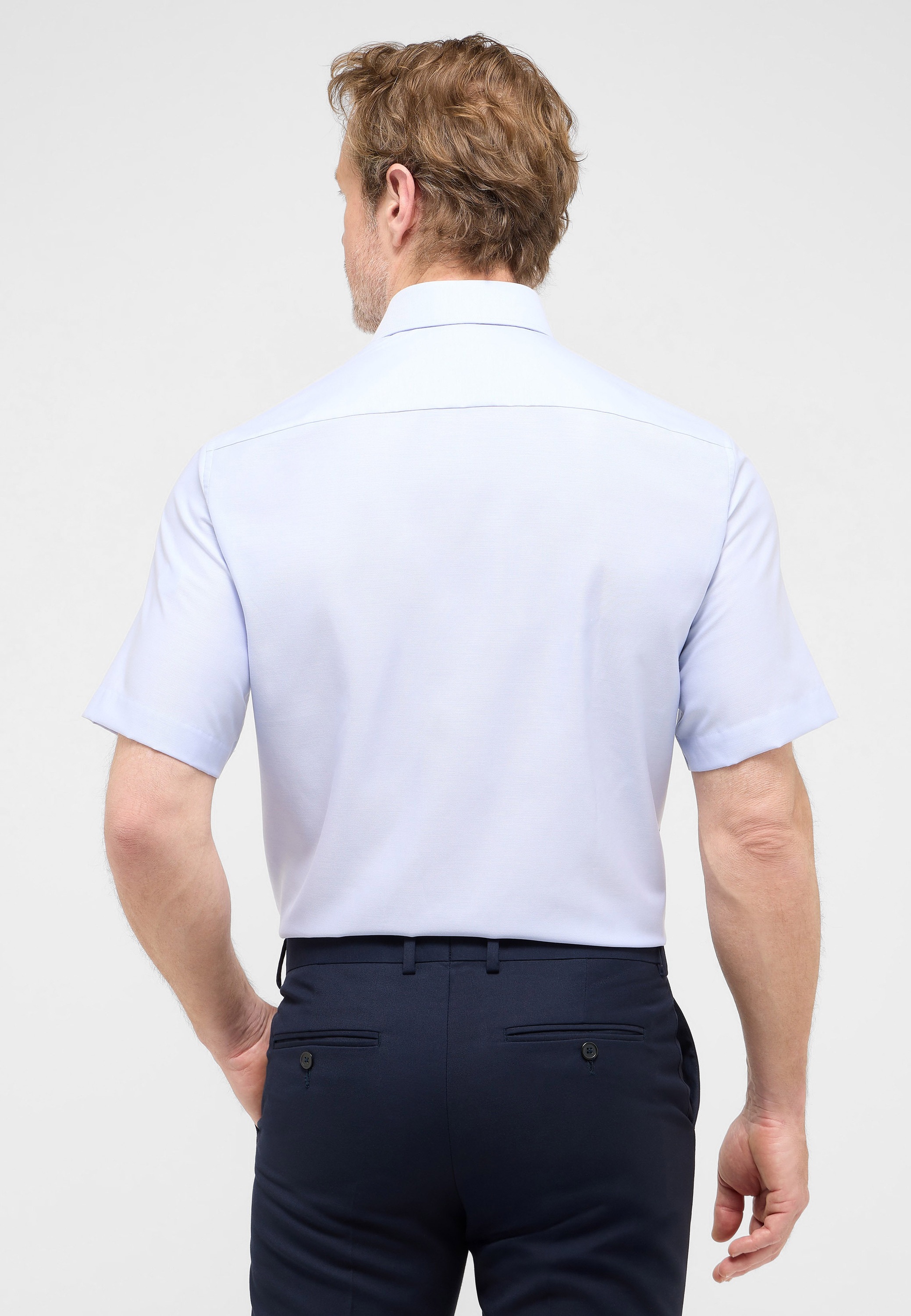 Eterna Kurzarmhemd "MODERN FIT", NON IRON (bügelfrei) günstig online kaufen