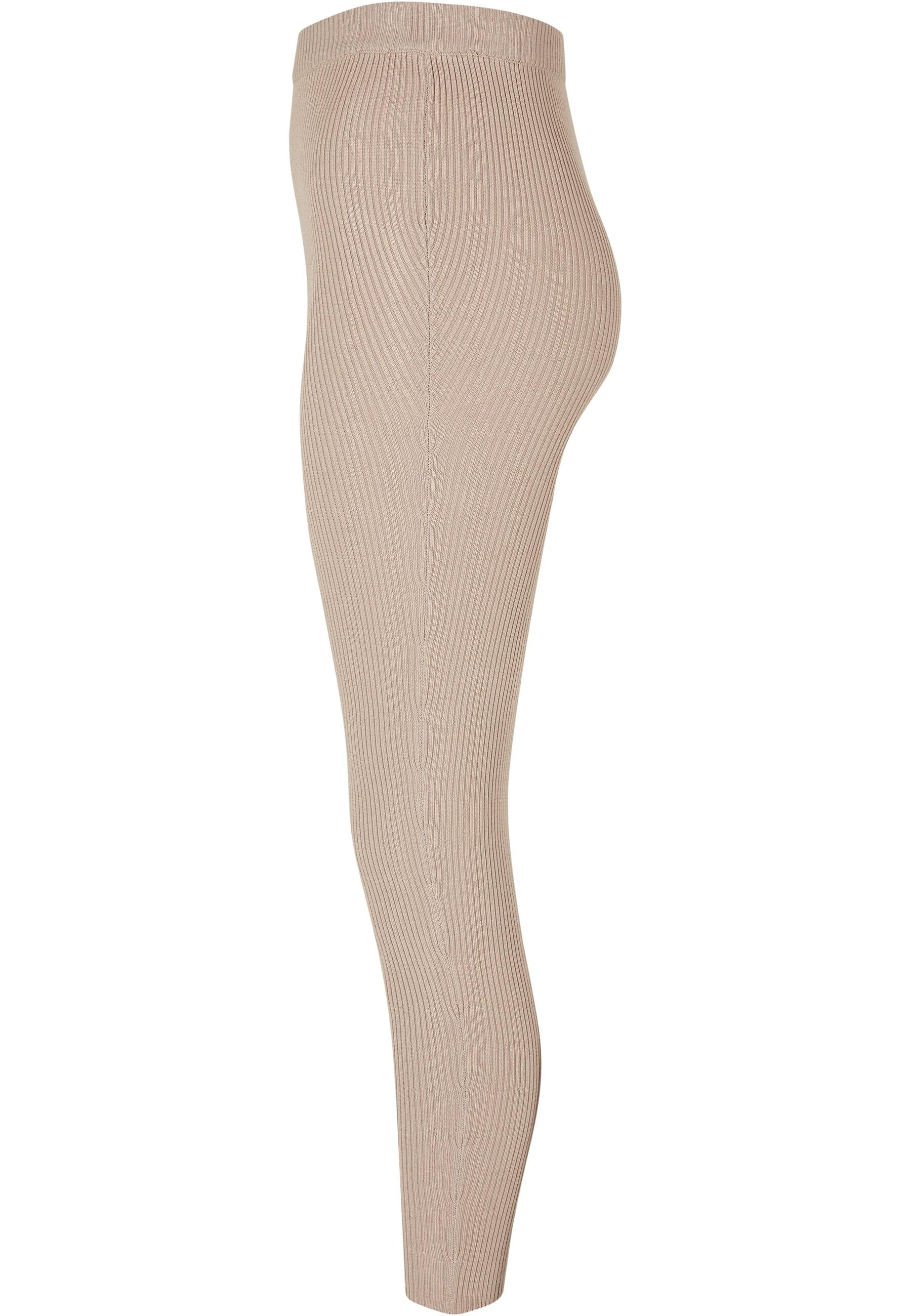URBAN CLASSICS Leggings »Urban Classics Damen Ladies Rib Knit Leggings«, (1 tlg.)
