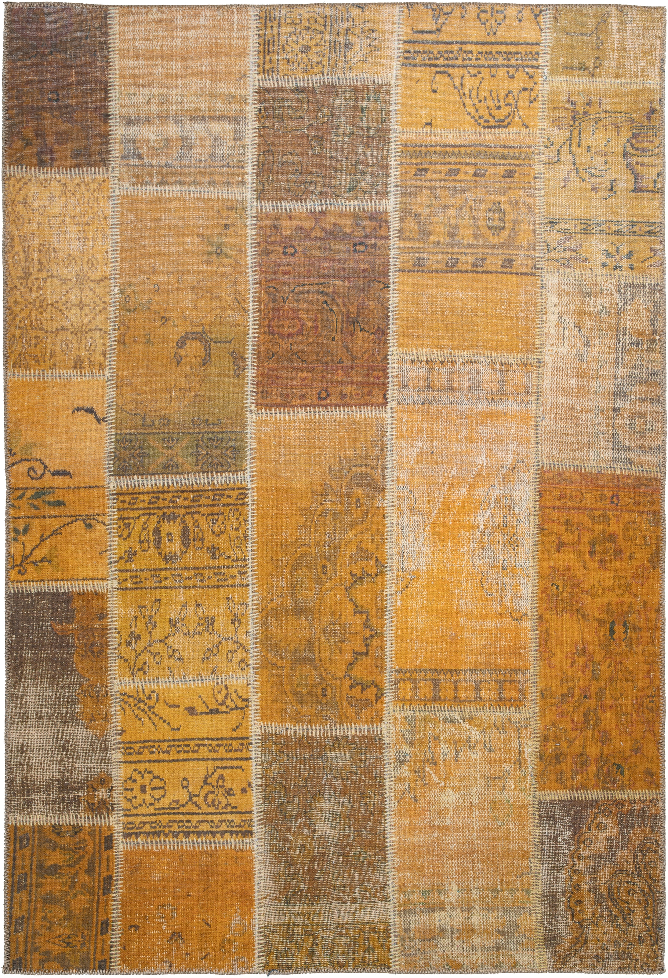 me gusta Teppich »Faye 525«, rechteckig, 6 mm Höhe, Flachgewebe, gedrucktes Motiv, Wohnzimmer, Esszimmer
