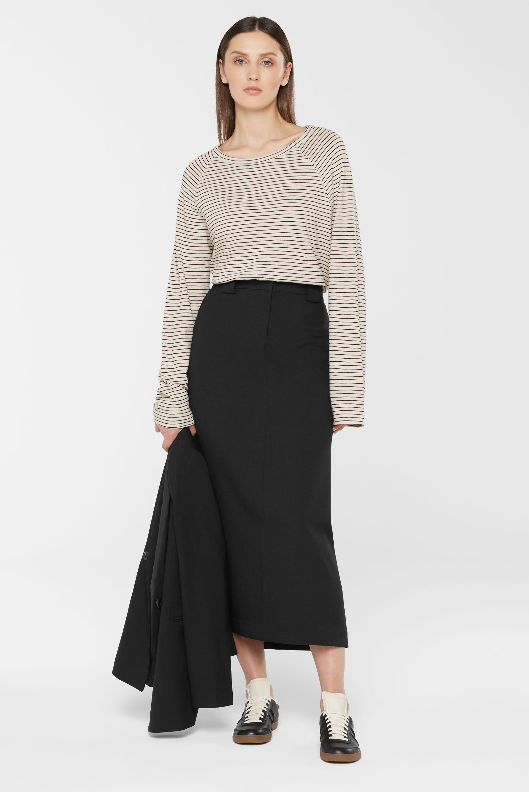 Senses.The Label Maxirock Skirt Black S 2