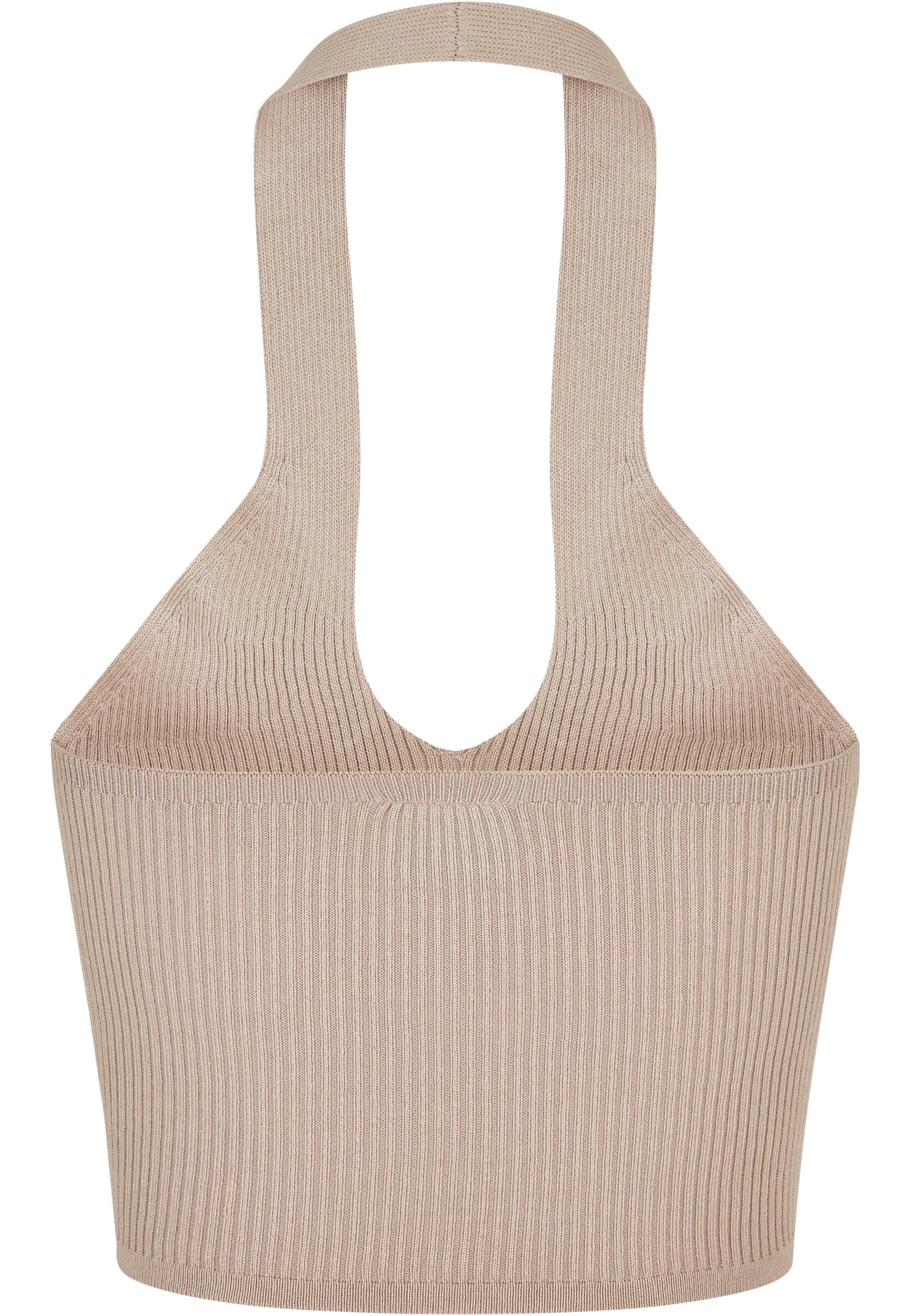 URBAN CLASSICS Muskelshirt "Urban Classics Damen Ladies Rib Knit Crossed Ne günstig online kaufen
