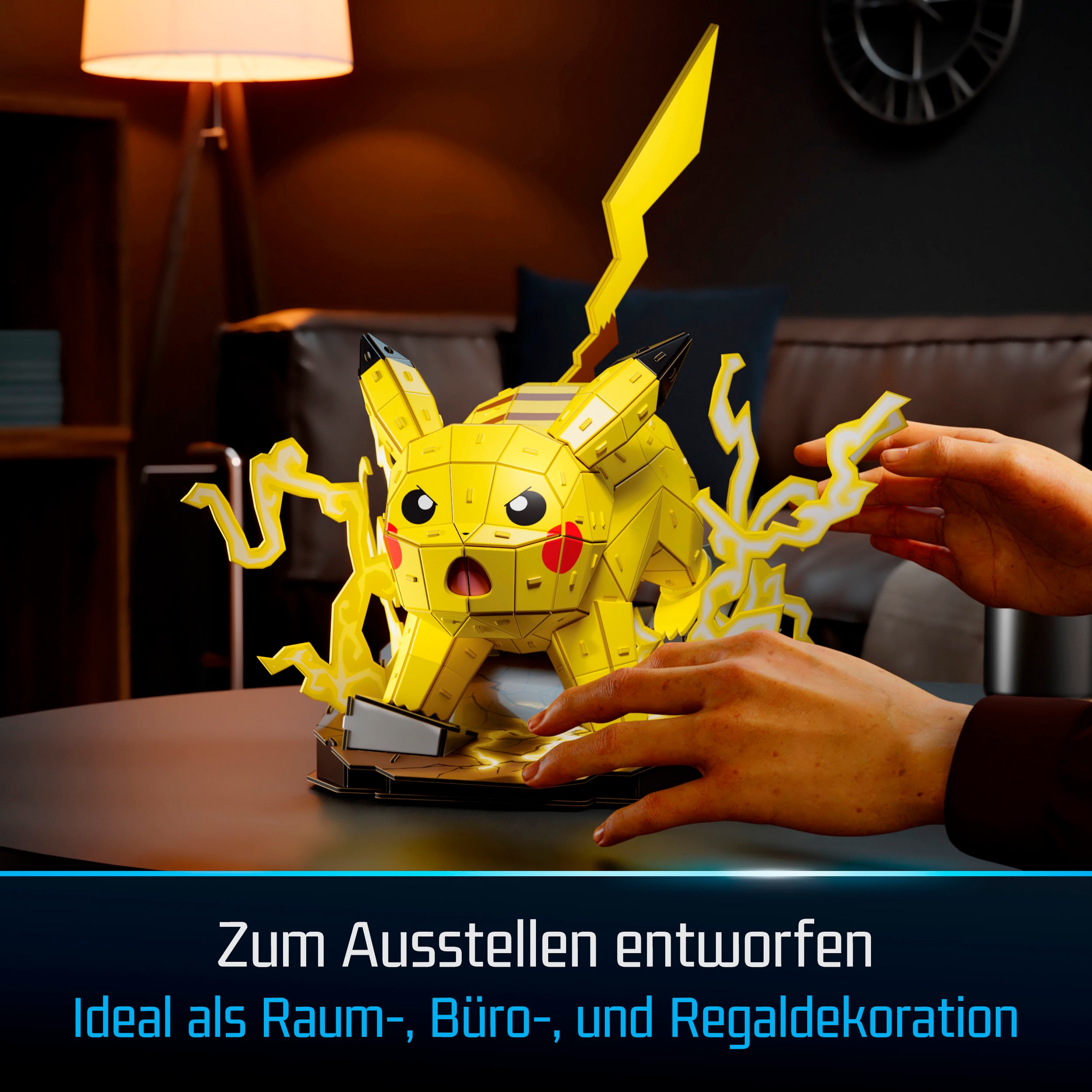 Spin Master Puzzle »4D Build - Pokémon Pikachu«