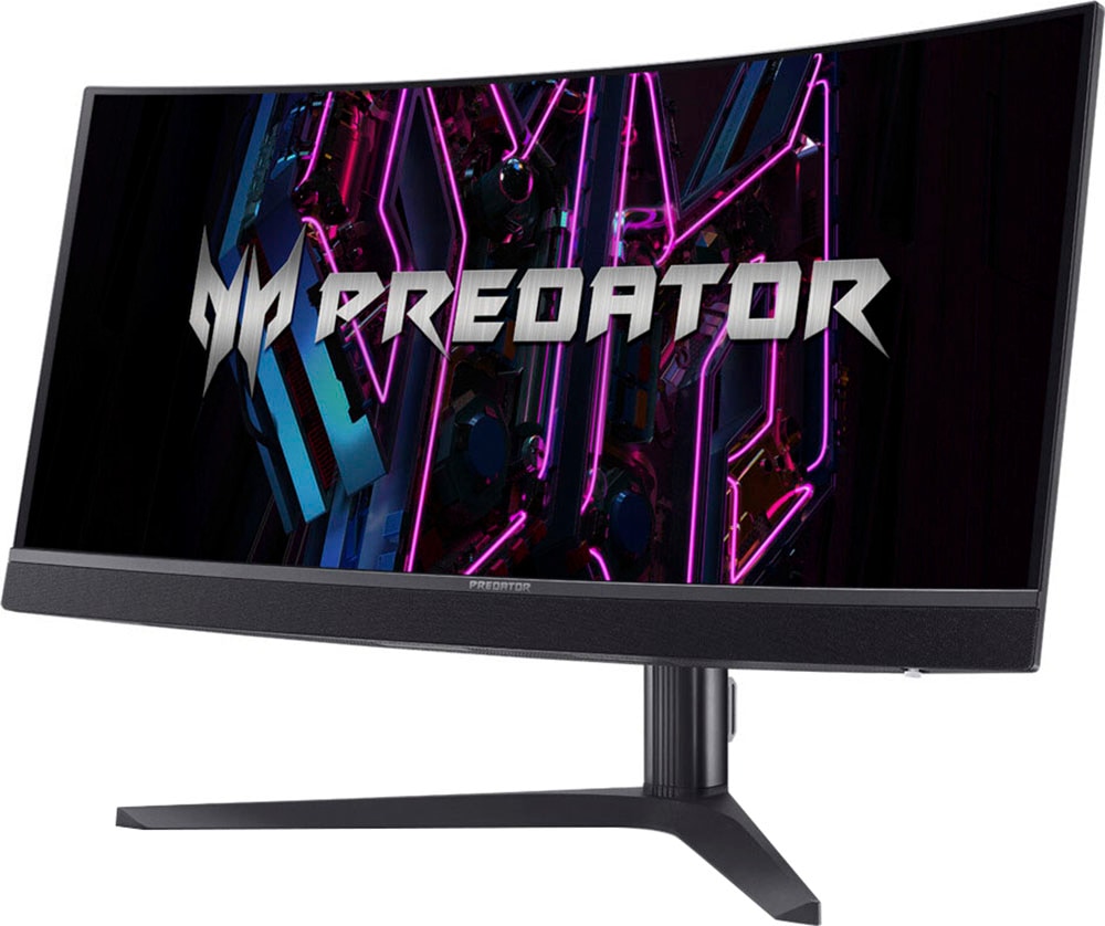 Acer Curved-Gaming-OLED-Monitor »Predator X34V«, 86 cm/34 Zoll, 3440 x 1440 px, UWQHD, 0,1 ms Reaktionszeit, 175 Hz