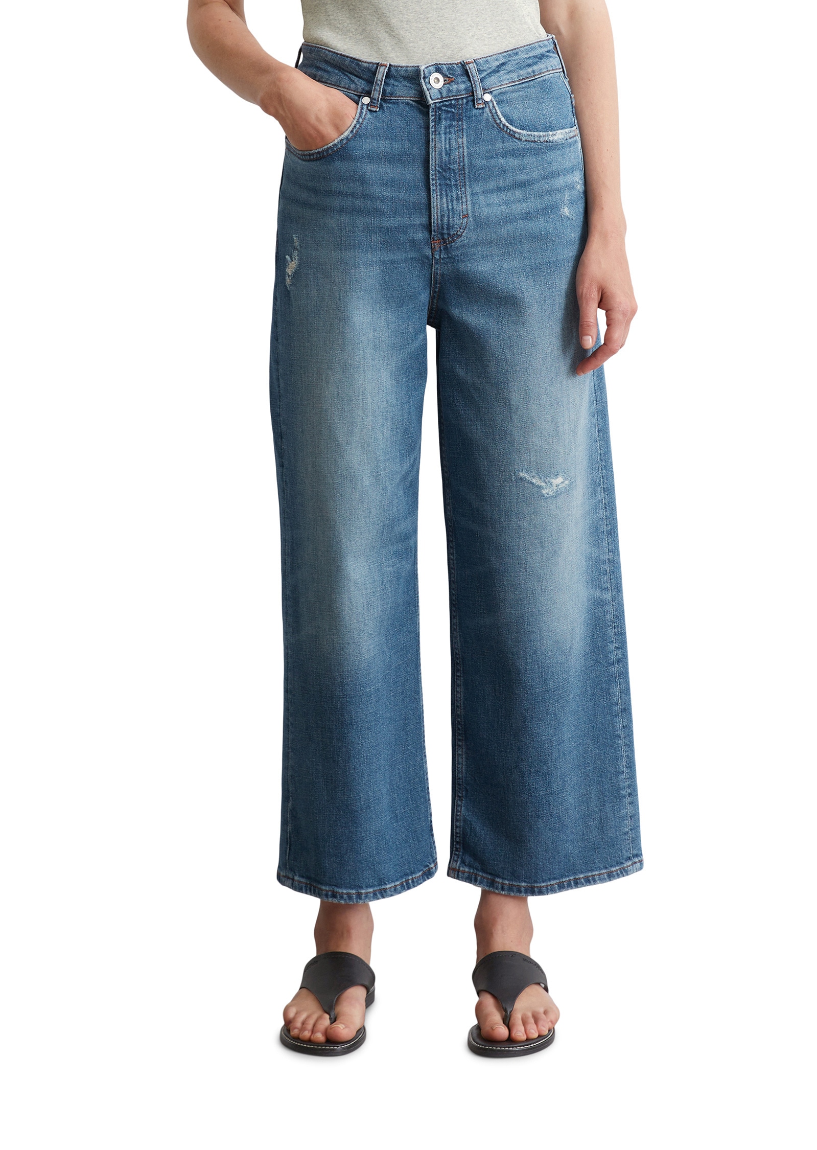 Marc OPolo Weite Jeans "im Culotte-Stil"