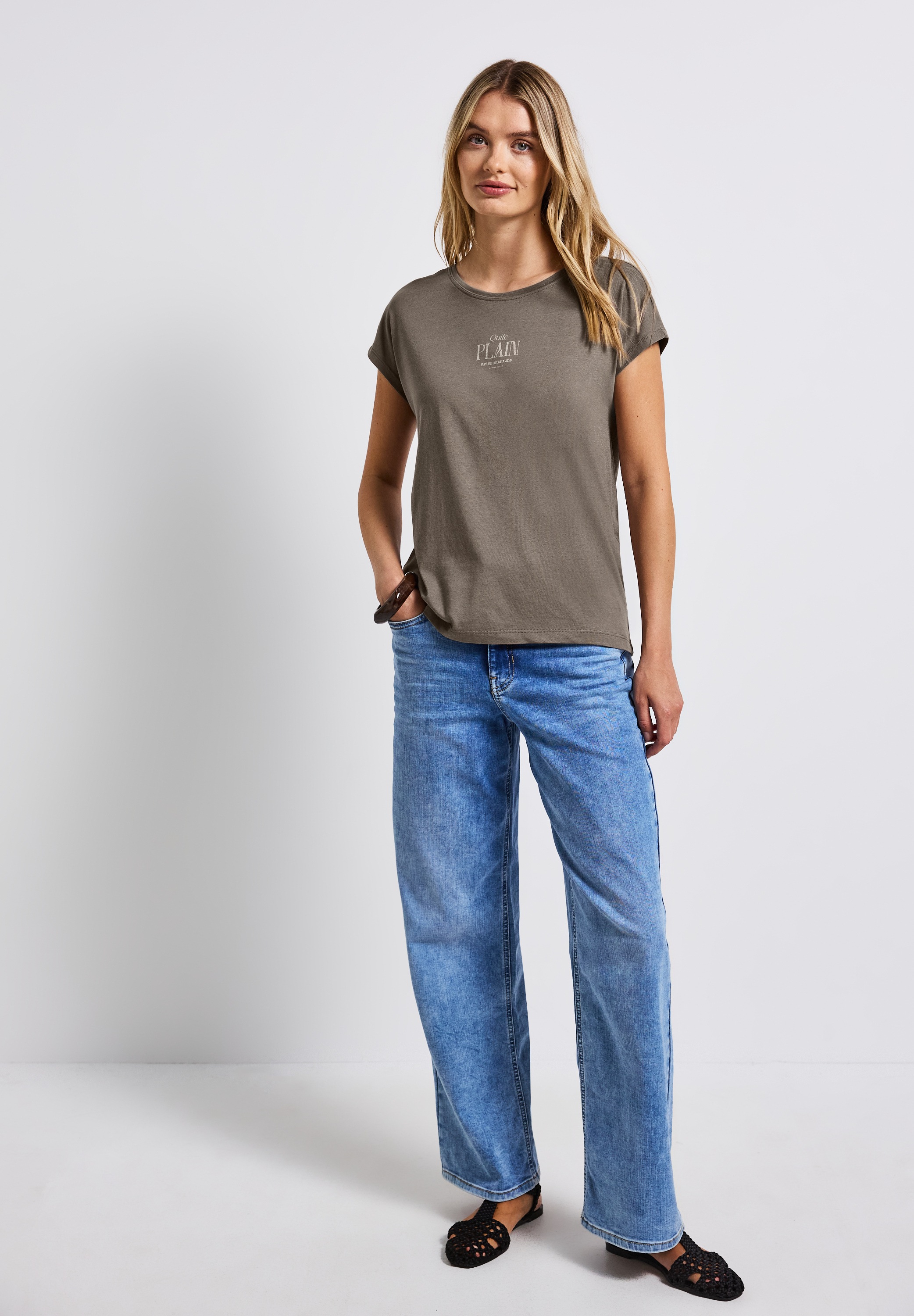Thumbnail - STREET ONE T-Shirt, im soften Baumwoll-Mix