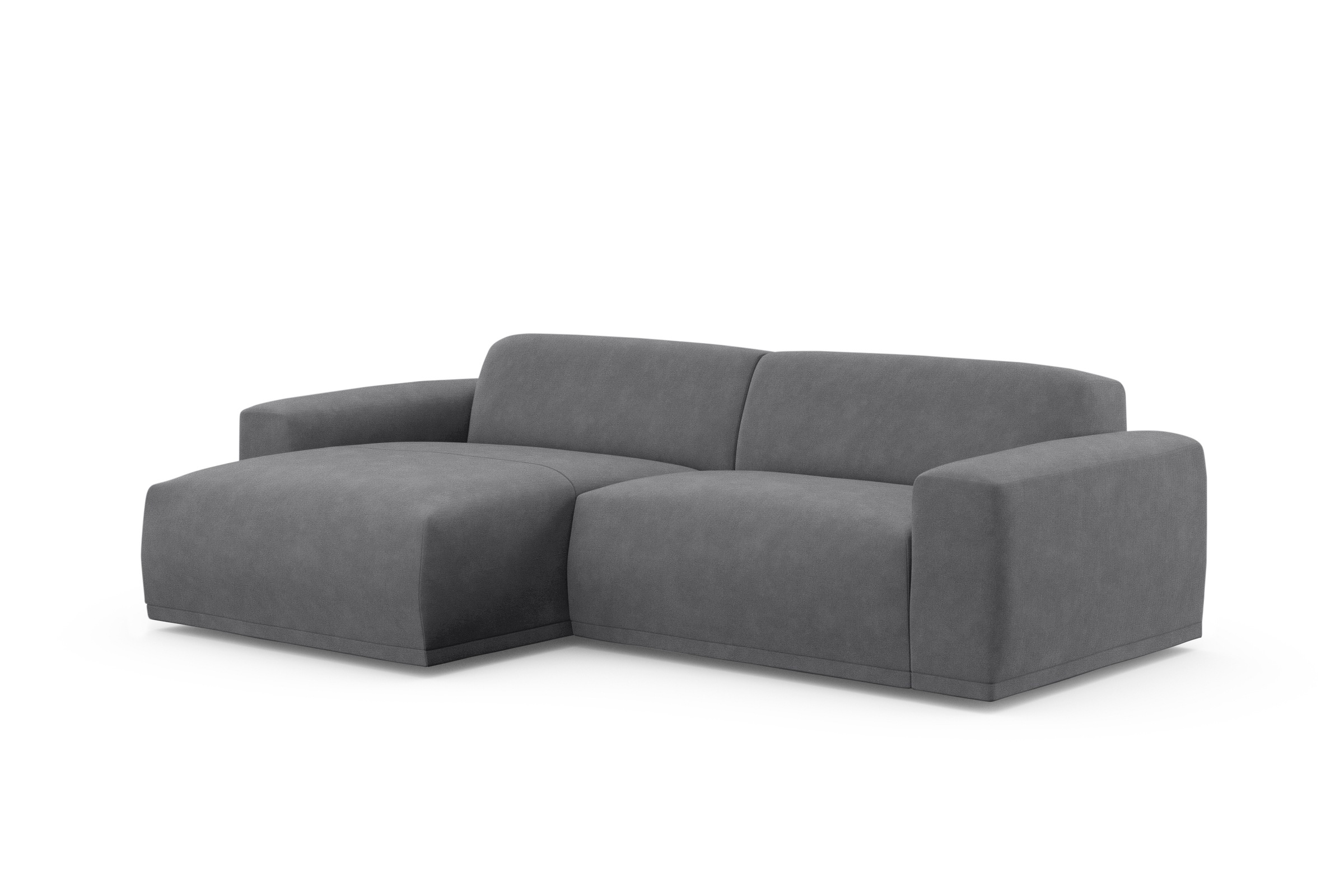 Thumbnail - TRENDMANUFAKTUR Ecksofa "Braga, mit hochwertigem Kaltschaum, L-Form, in Cord erhältlich" modernes Sofa, Couch mit hohem ...