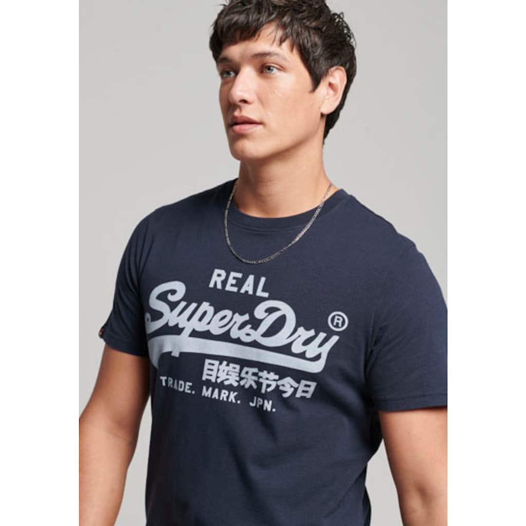 Superdry Rundhalsshirt »SD-VINTAGE VL NOOS TEE«