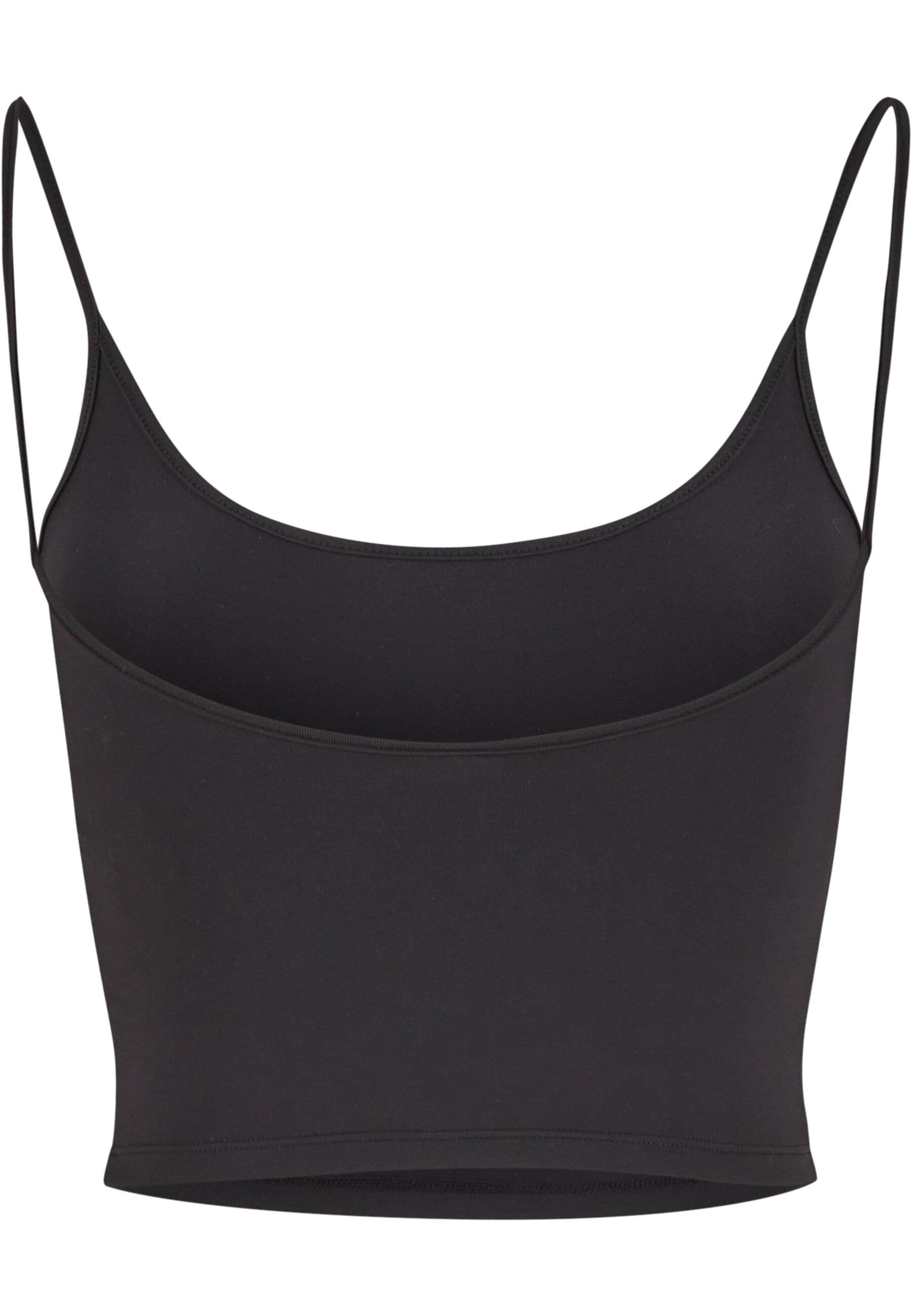 URBAN CLASSICS T-Shirt »Urban Classics Ladies Basic Top Low Back Neckline«, (1 tlg.)