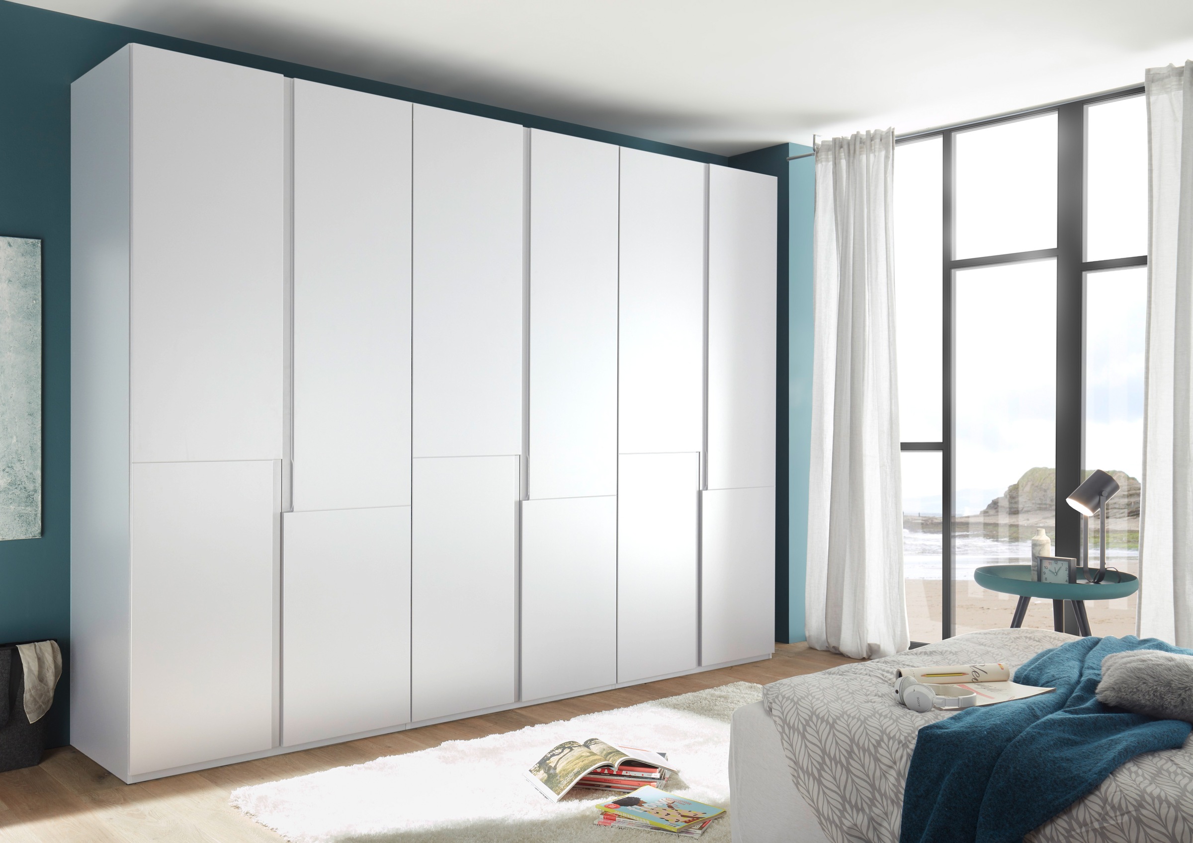 Schlafkontor Kleiderschrank "Ineo" weiß matt, Schlafzimmerschrank wahlweise günstig online kaufen
