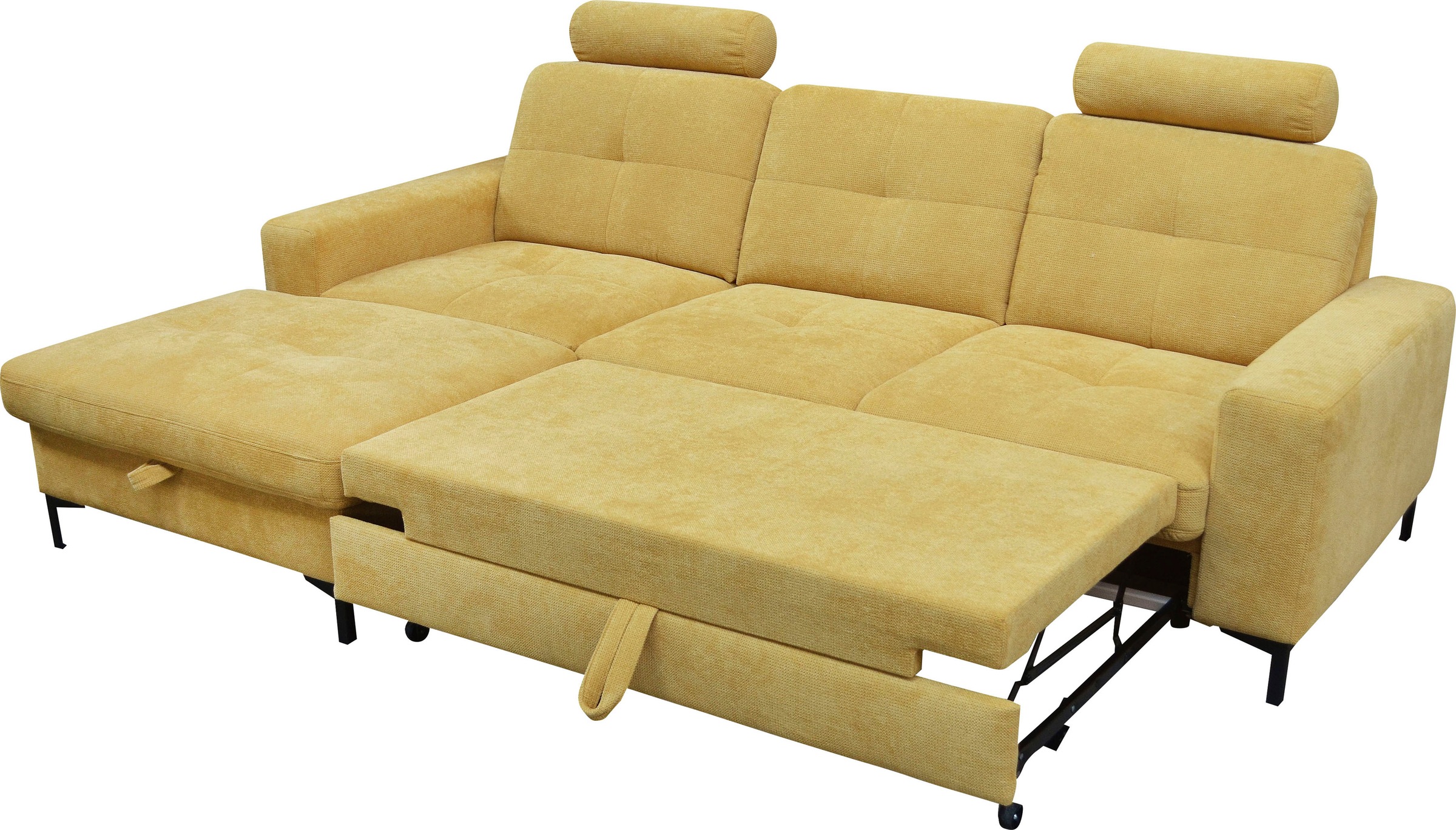 alina Ecksofa »Stelvia«, Inklusive Nackenstützen, Breite 254 cm
