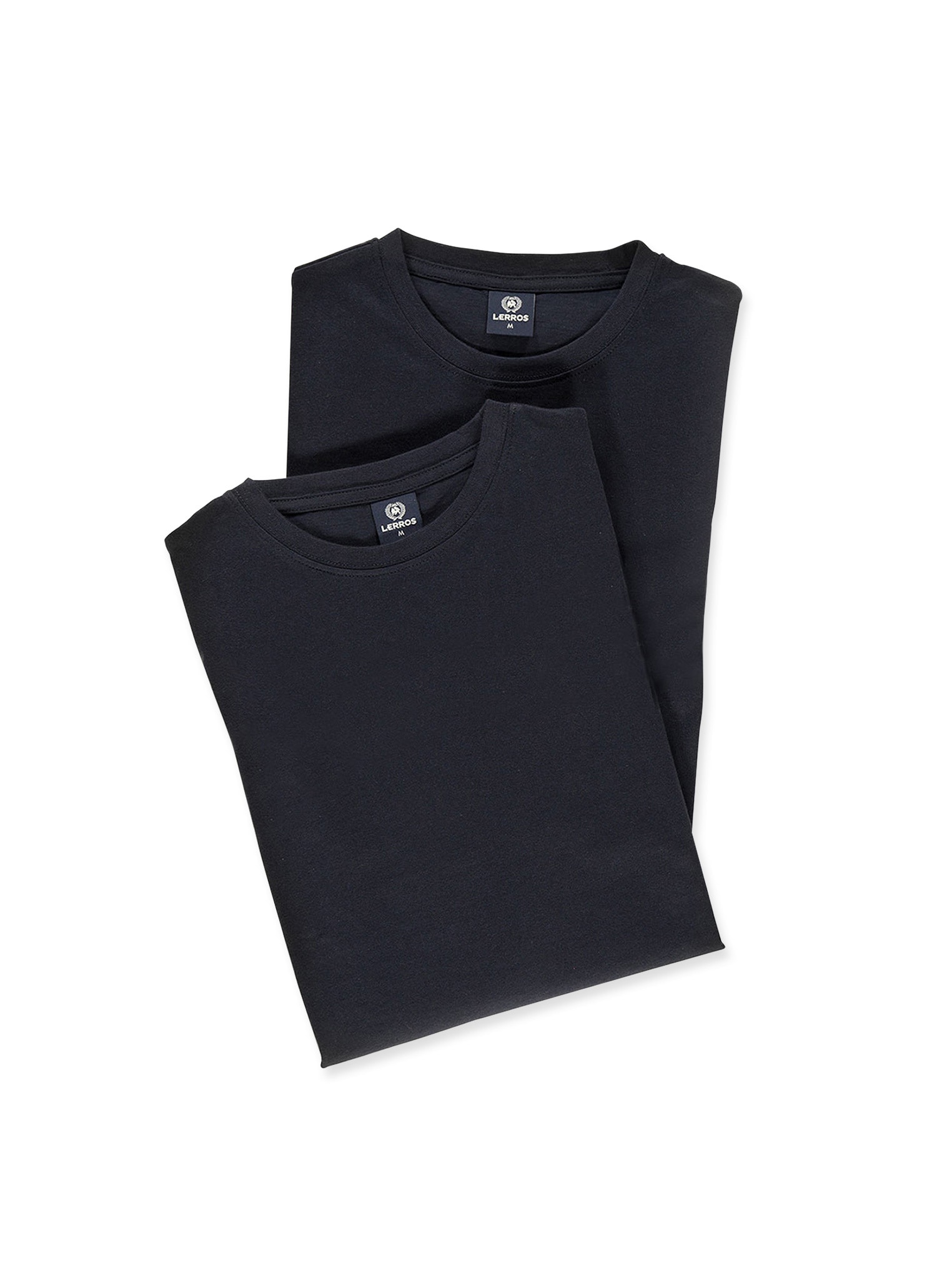 LERROS T-Shirt »LERROS Doppelpack T-Shirt Rundhals in Premium Baumwollqualität«