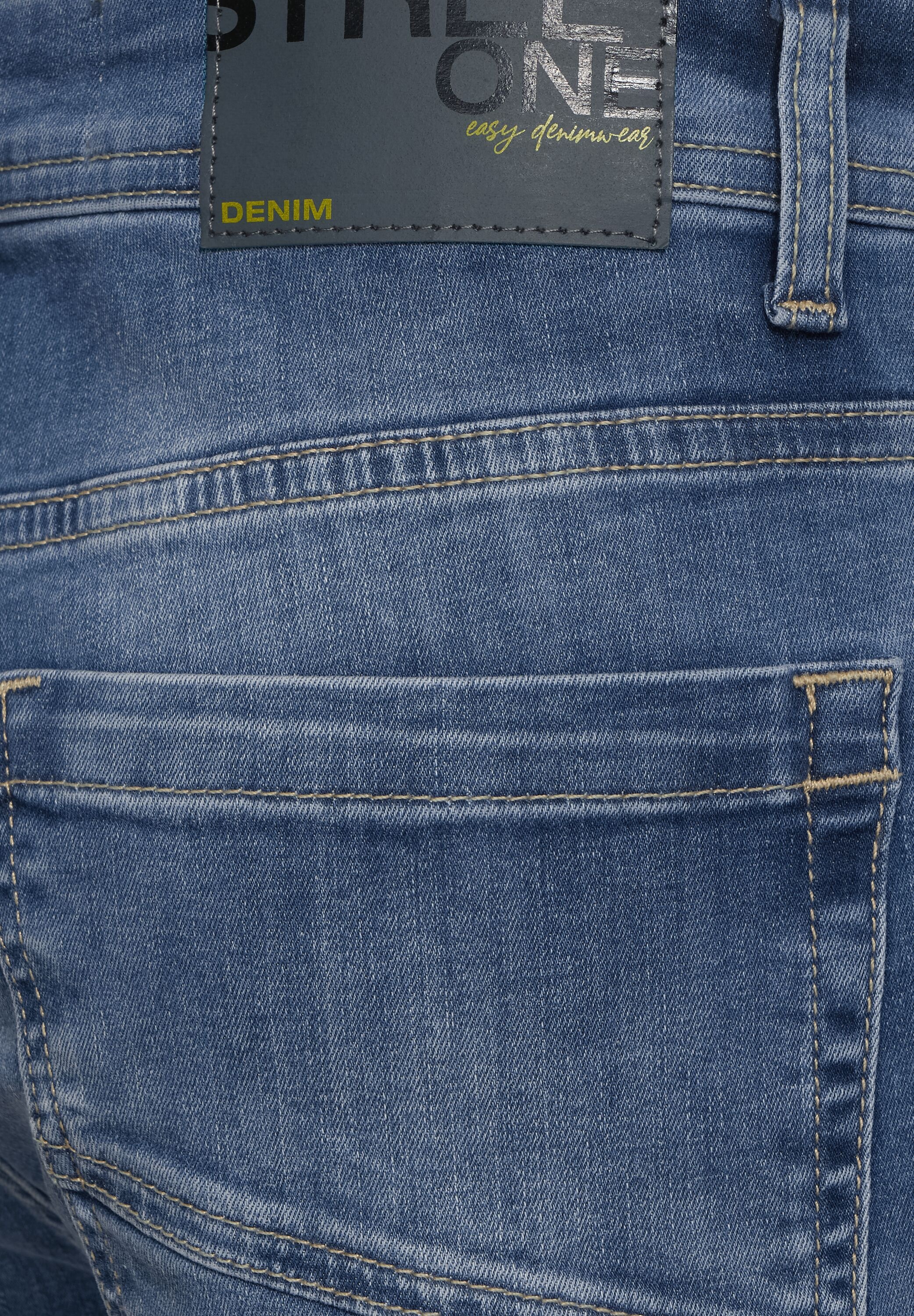 STREET ONE MEN Slim-fit-Jeans, 5-Pocket-Style