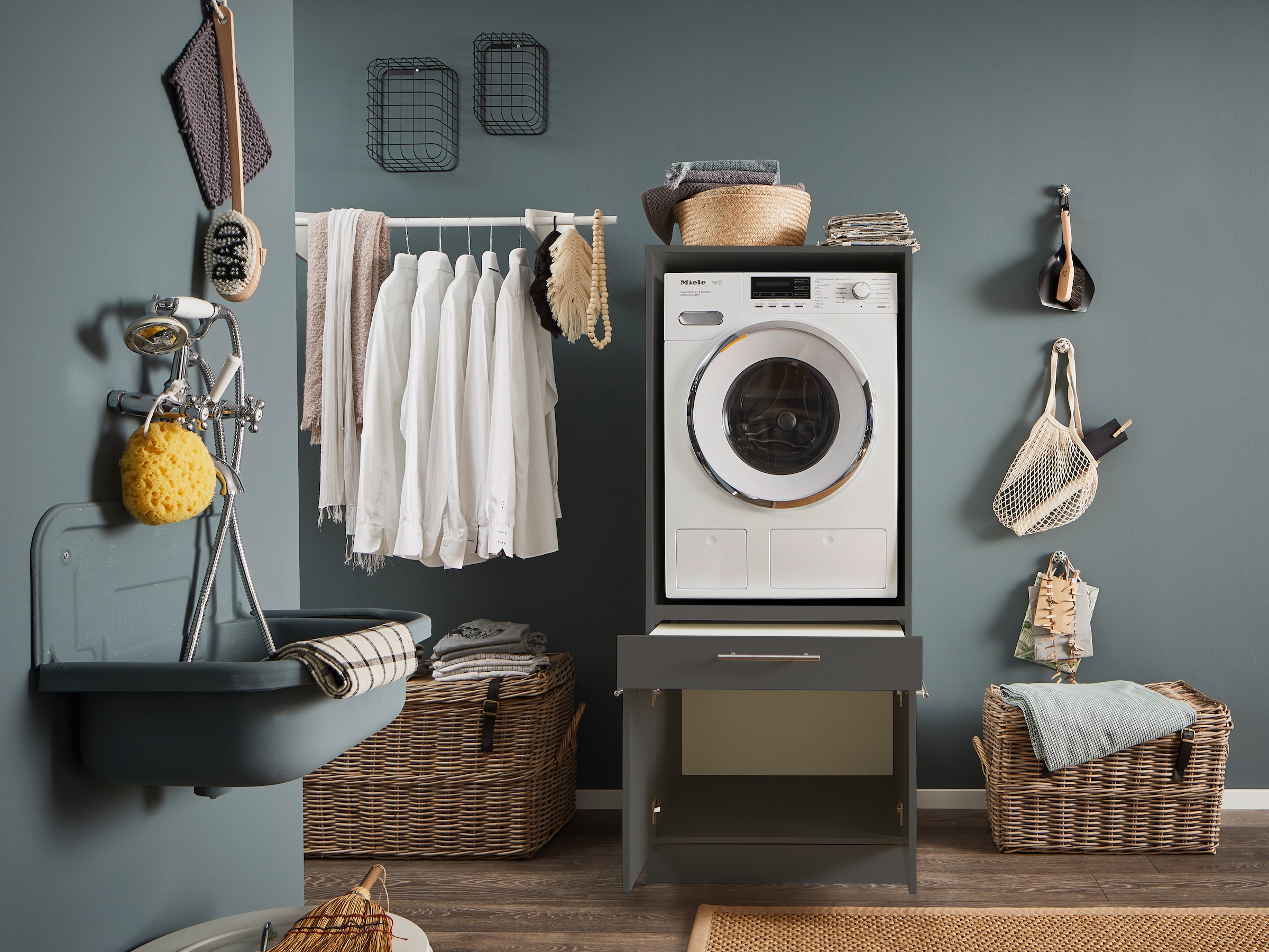 Laundreezy Waschmaschinenumbauschrank »LAUNDREEZY LDS«, Breite 67,5 cm