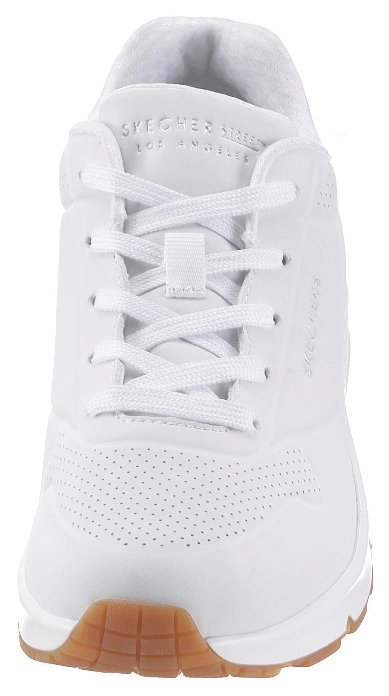 Skechers Sneaker »Street Uno - Stand on Air«, Freizeitschuh, Halbschuh, Schnürschuh mit Memory Foam