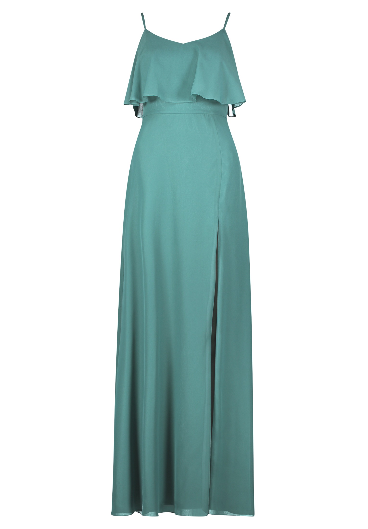 Vera Mont Abendkleid "Damen Abendkleid mit Volant" Ohne Tasche Volant günstig online kaufen