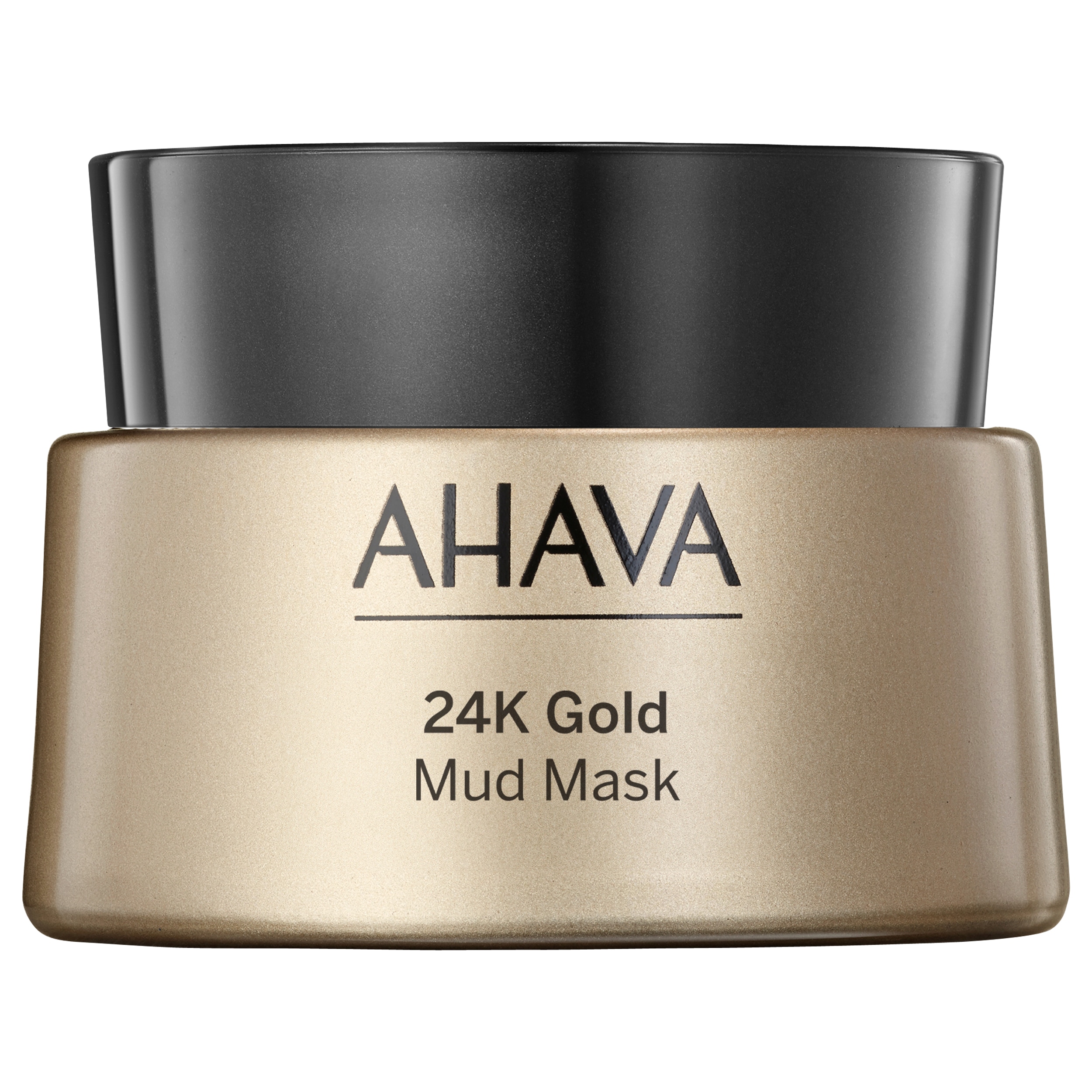 AHAVA Gesichts-Reinigungsmaske "24K GOLD MUD MASK" mit mineralstoffreichem Schlamm aus dem Toten Meer, glättend
