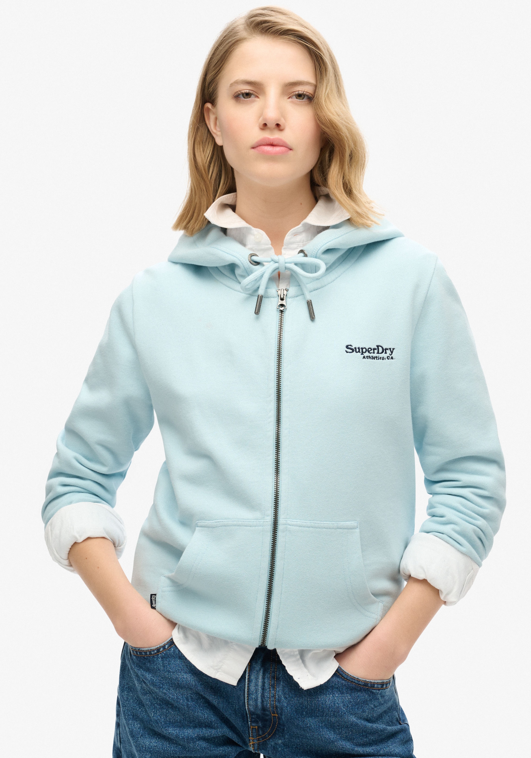 Kapuzensweatjacke »ESSENTIAL LOGO ZIP HOODIE HB«