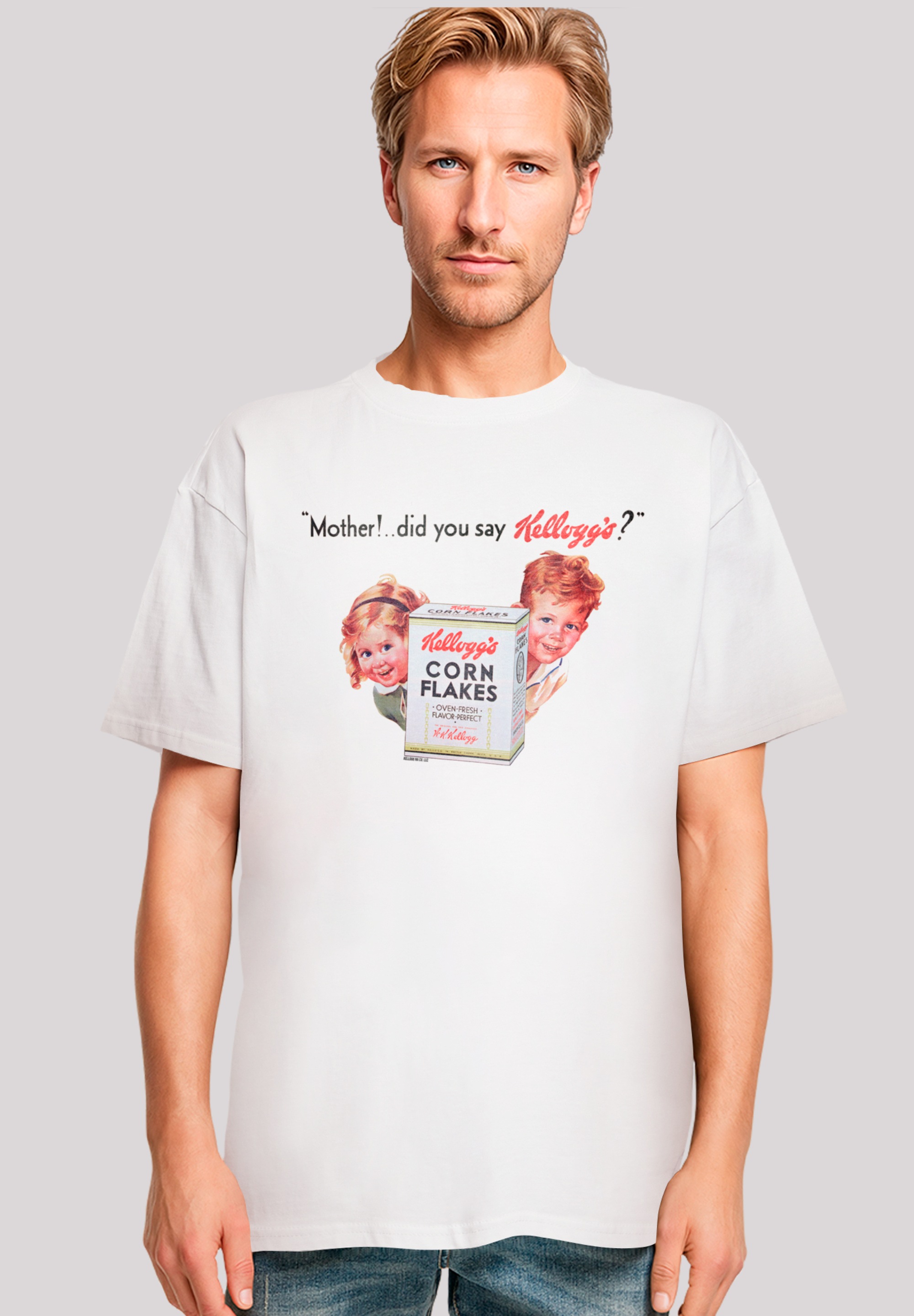 F4NT4STIC T-Shirt »Kellogg's Corn Flakes Vintage Kids Advert« Premium Qualität