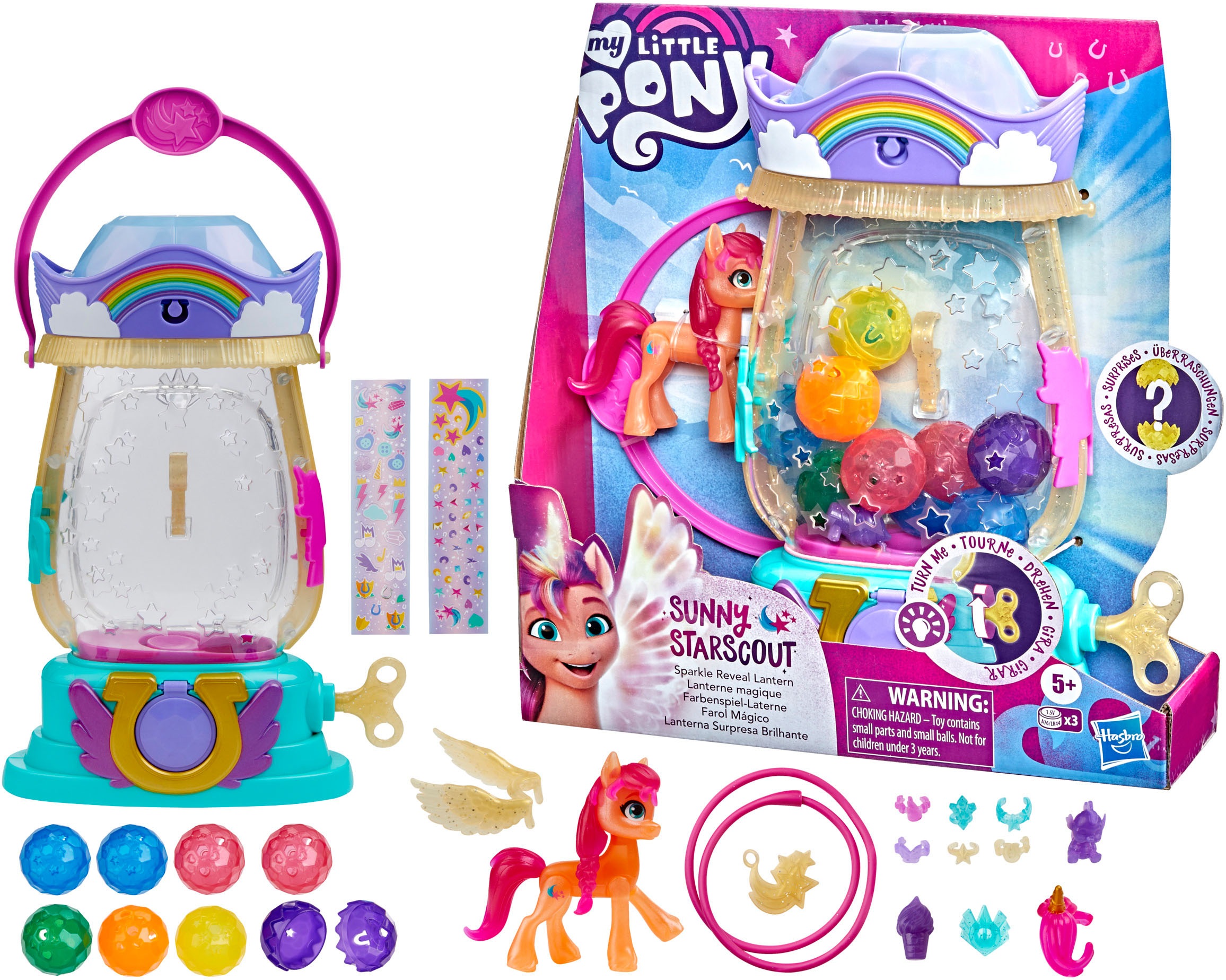 Hasbro Spielwelt »My Little Pony – A New Generation: Farbenspiel-Laterne Sunny Starscout«