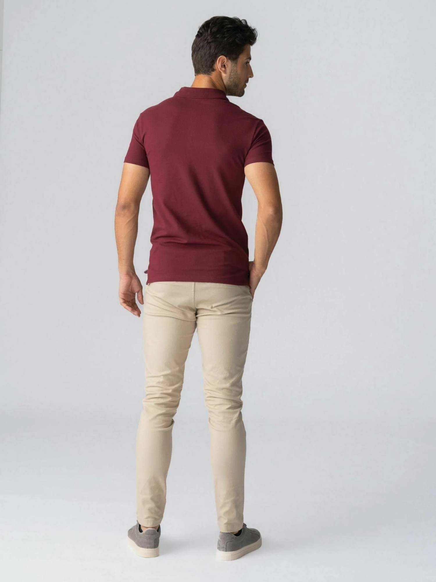 TeeShoppen Kurzarmhemd »TEESHOPPEN Polo shirt Muscle Polo«