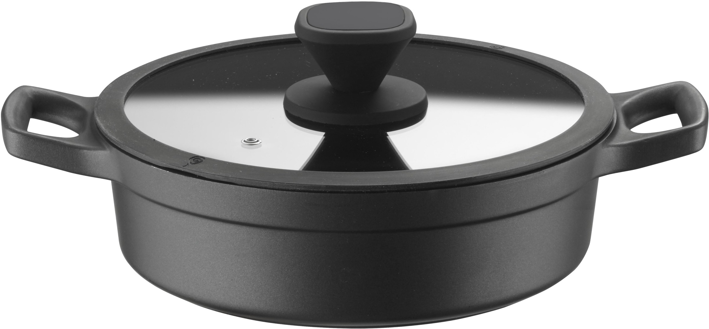 PINTINOX Bratentopf "Pinti Pro" Aluminium Edelstahl Kunststoff