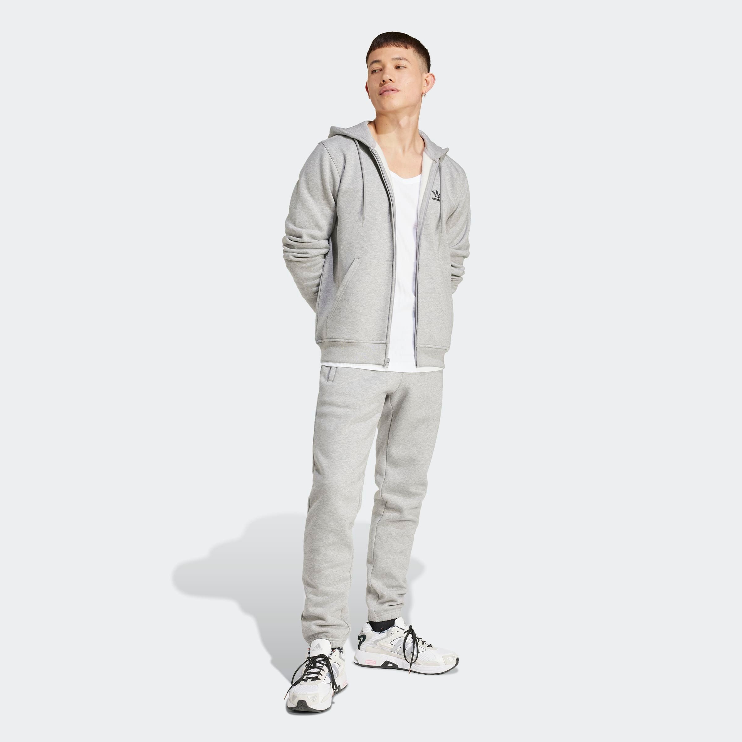 adidas Originals Kapuzensweatshirt »ESS FZ HD«, Full Zip Hoddie, Kapuzenpullover, Kapuzenjacke mit Reißverschluss