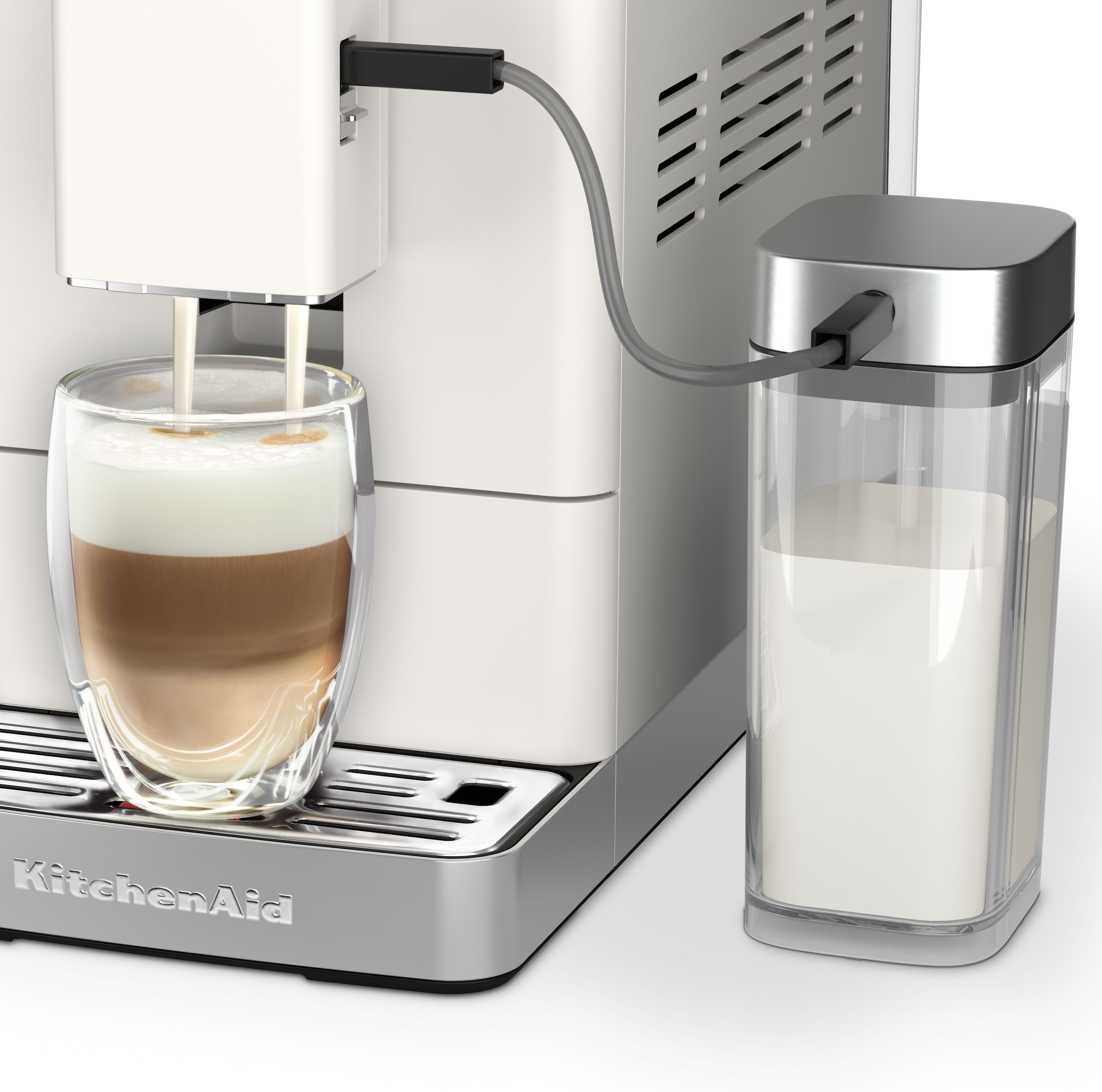 KitchenAid Kaffeevollautomat »5KES8454EPL« Zertifiziert von Quiet Mark. Sehr leise bei der Zubereitung