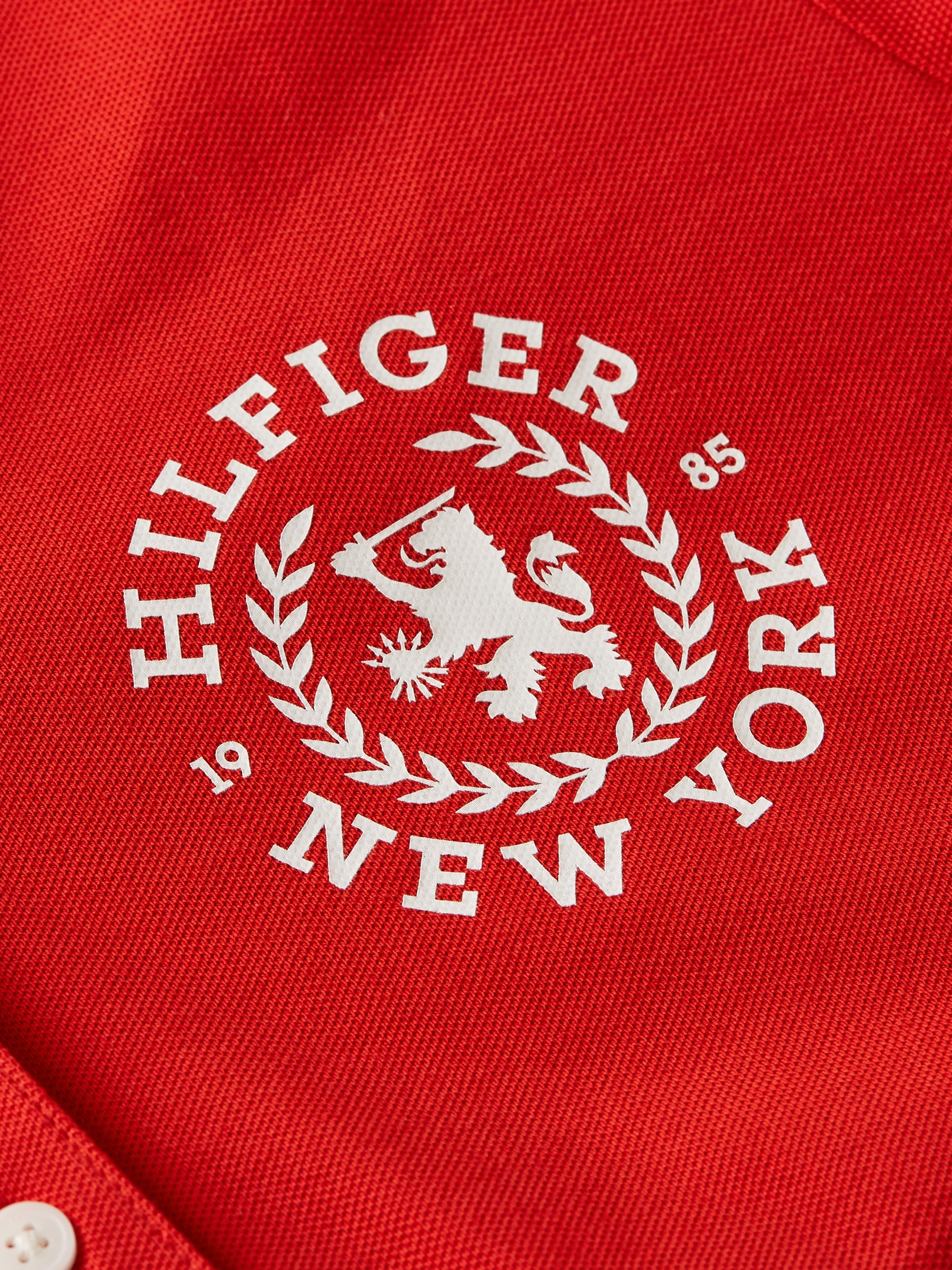 Tommy Hilfiger SS«, | BAUR Logostickerei mit kaufen CREST »REG für Poloshirt EMB POLO