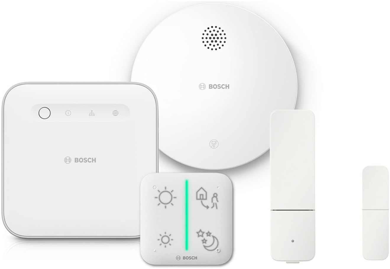 BOSCH Smart-Home Starter-Set "Smart Home Alarmsystem S"weiß, Smart-Home-Stationen